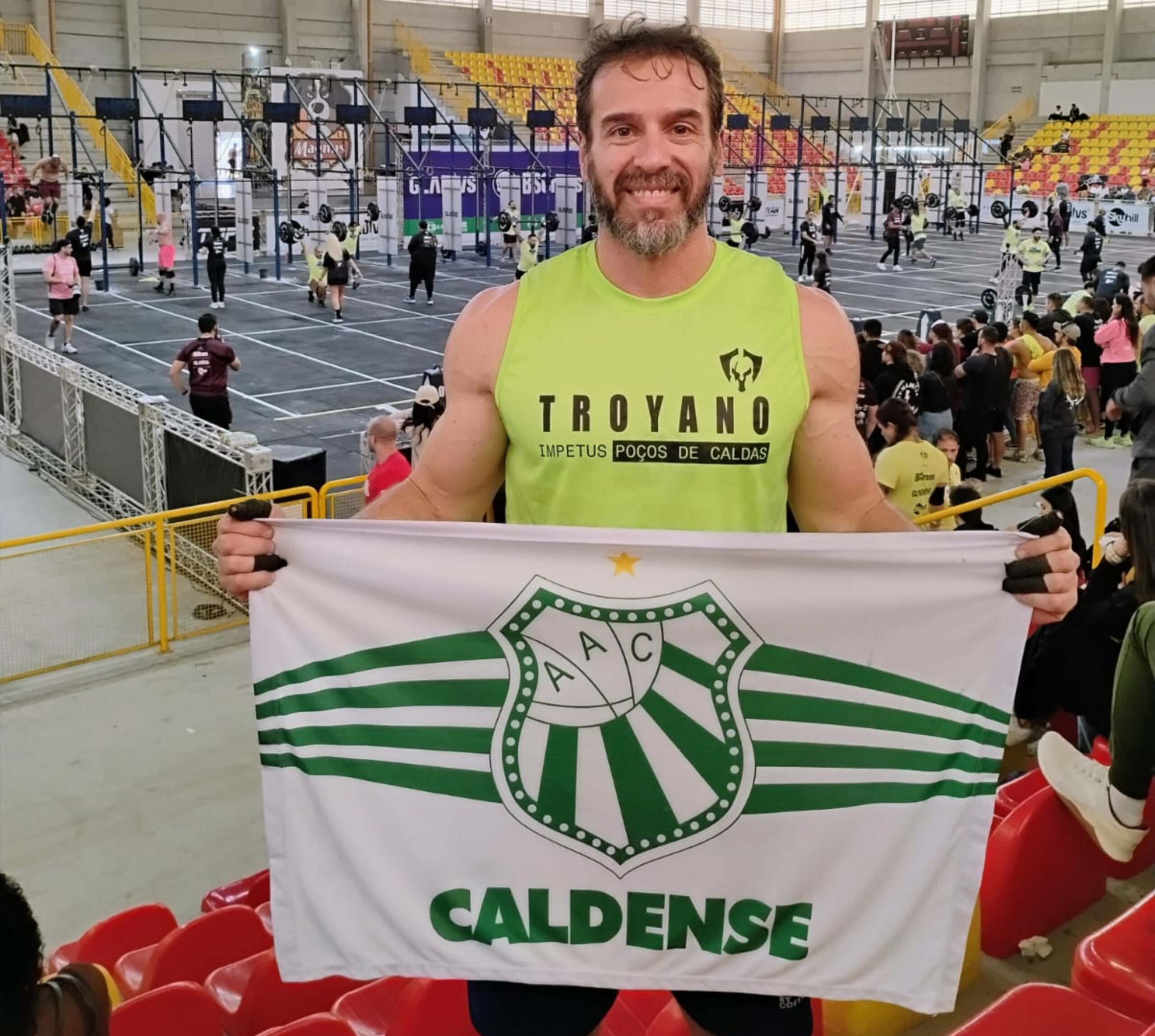Professor da Caldense, Otávio Troyano, está entre os melhores do CrossFit no Brasil