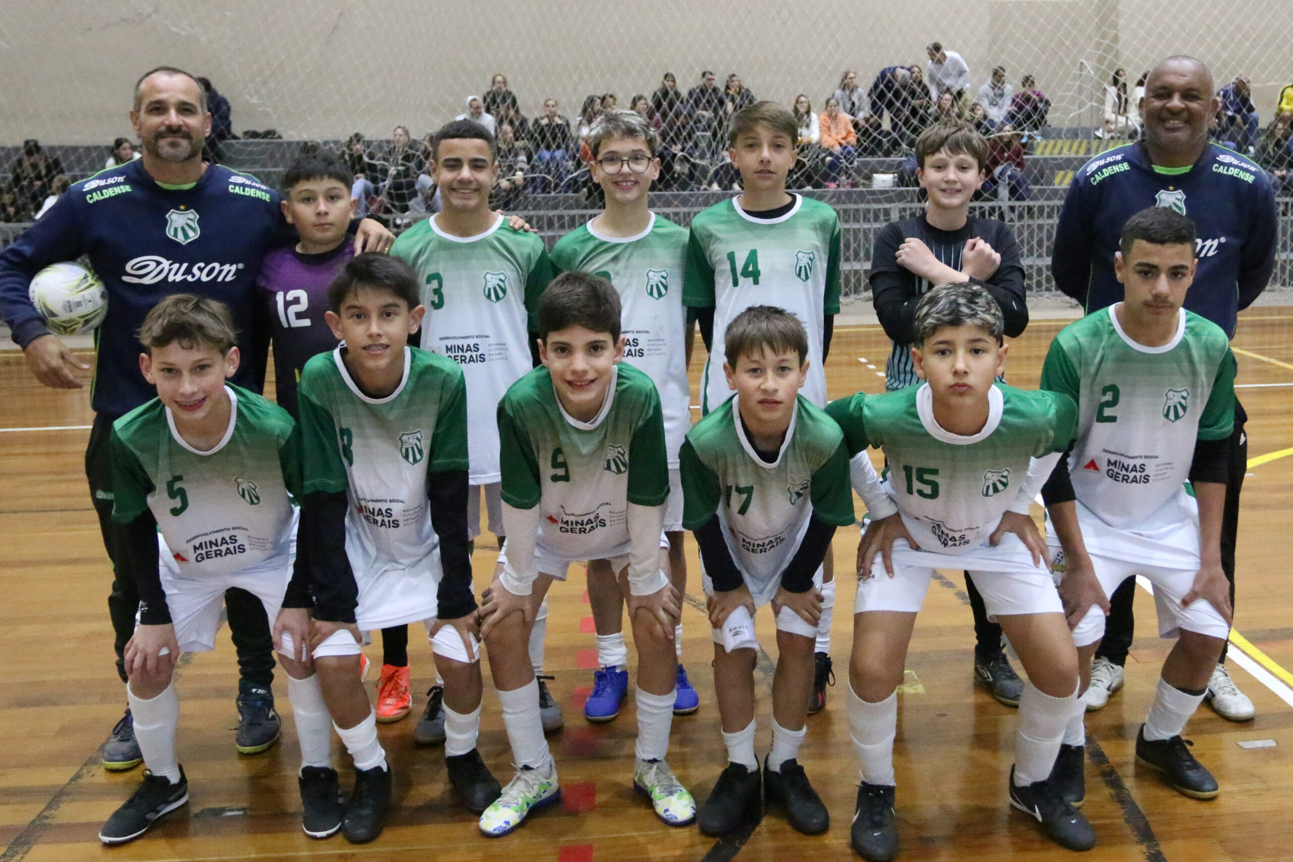 Sub-13 da Caldense garante vaga na final do Campeonato Municipal de Futsal com atuação de destaque