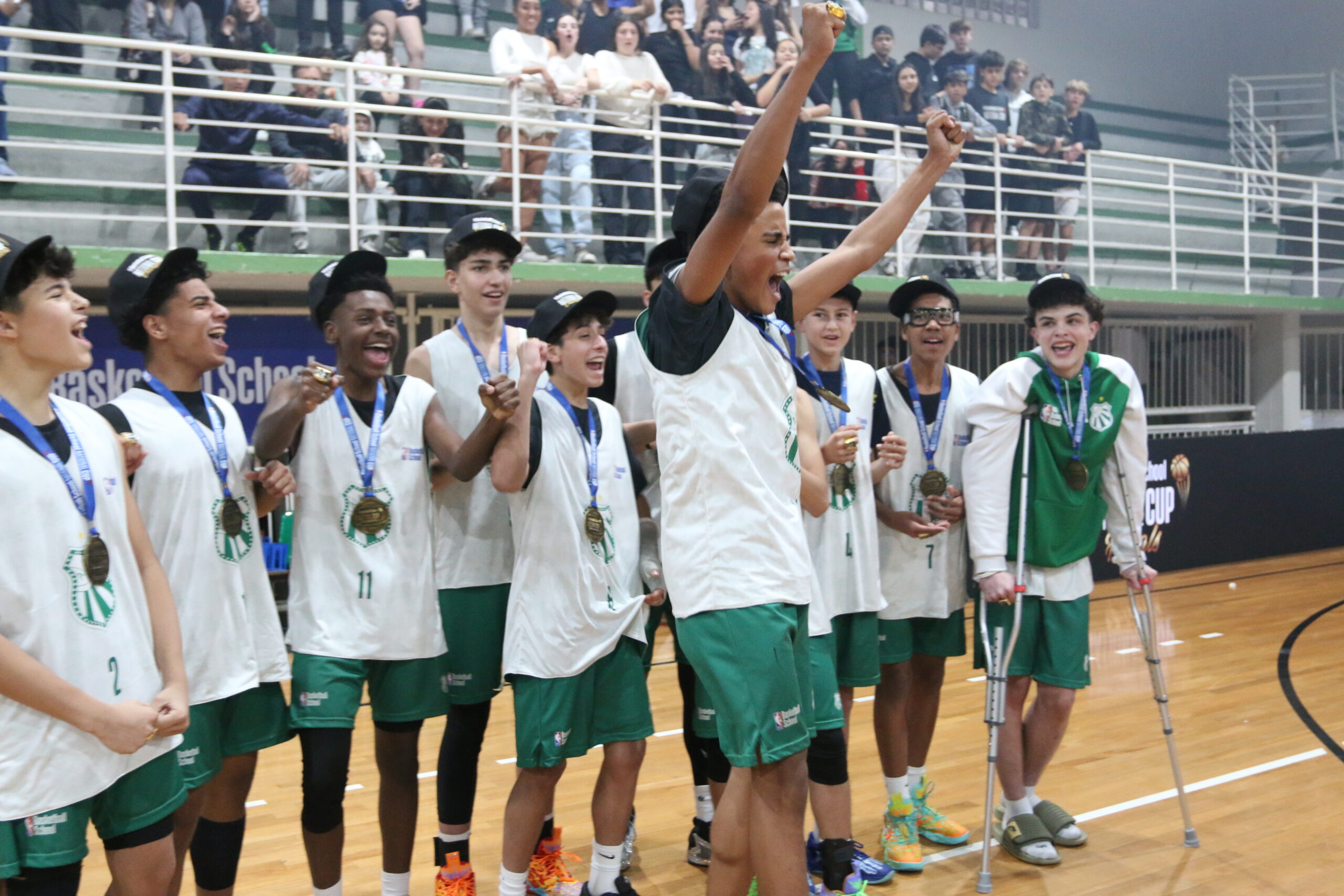 Caldense é campeã da categoria Sub-15 Masculino All-Star da National Cup pela NBA Basketball School
