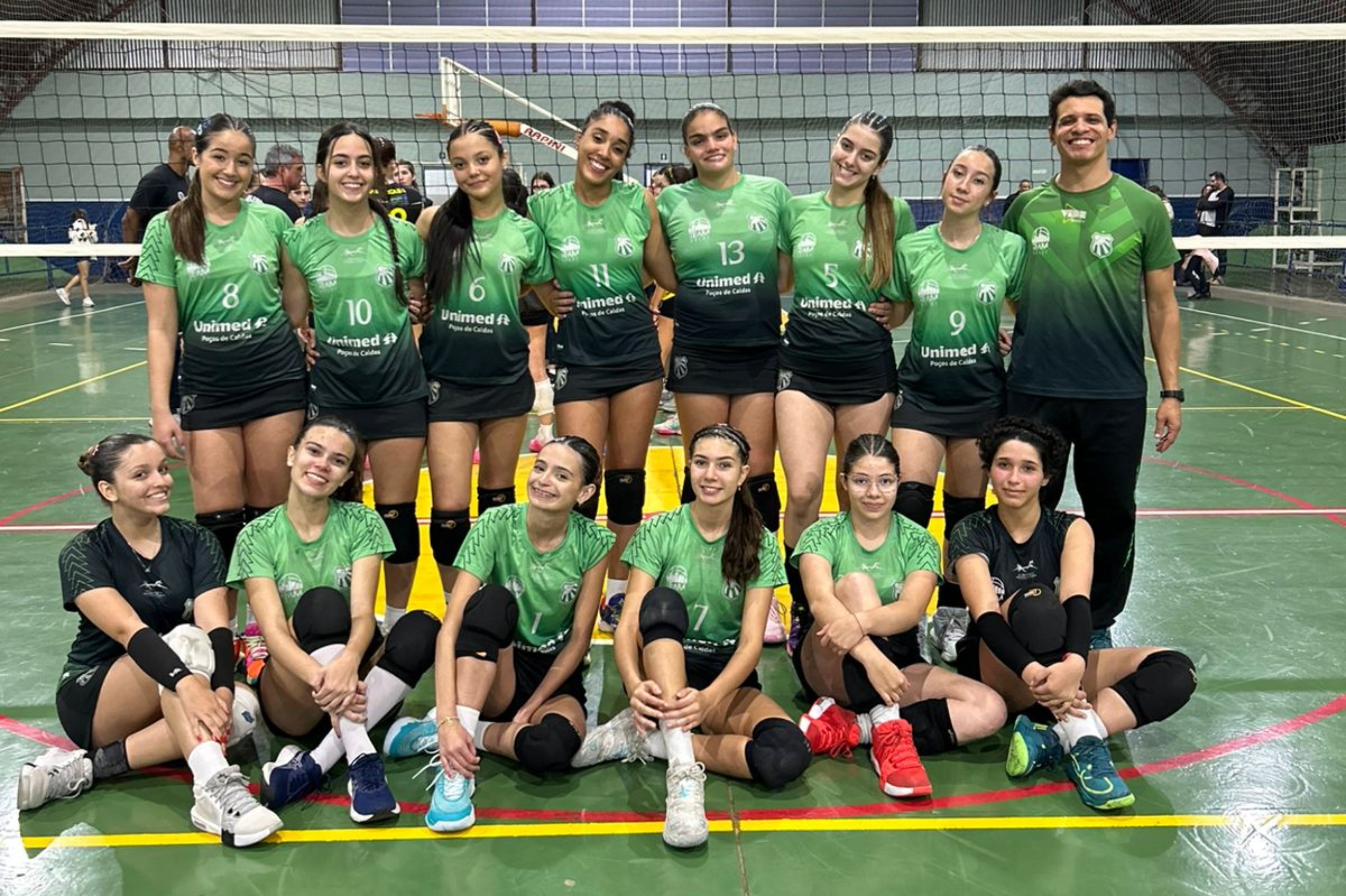 Vôlei Sub-17 Feminino da Caldense faz grande duelo em Piracicaba-SP