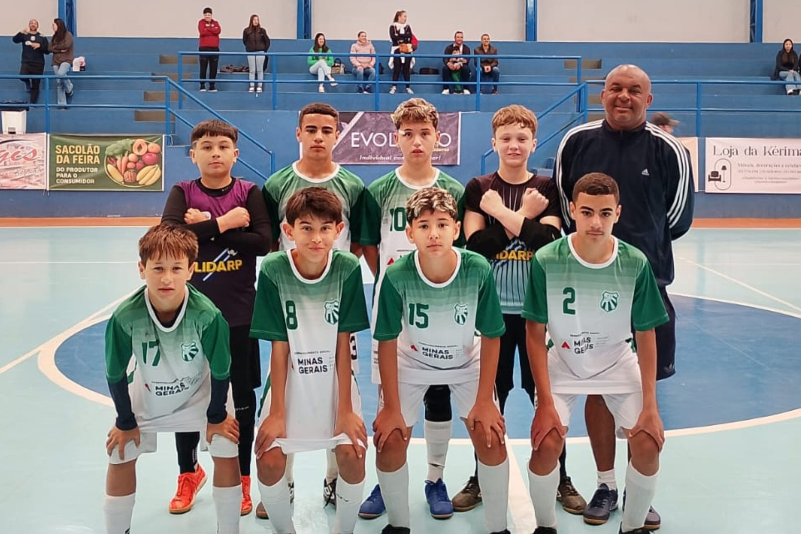 Time da Caldense, Sub-13, de futsal vive maratona de jogos e mostra força na Lidarp com goleada