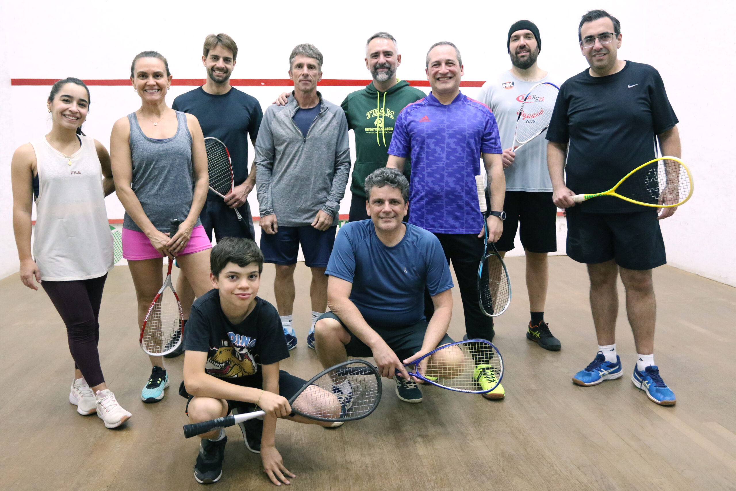 Clínica de Squash com Renato Gallego movimenta centenário da Caldense