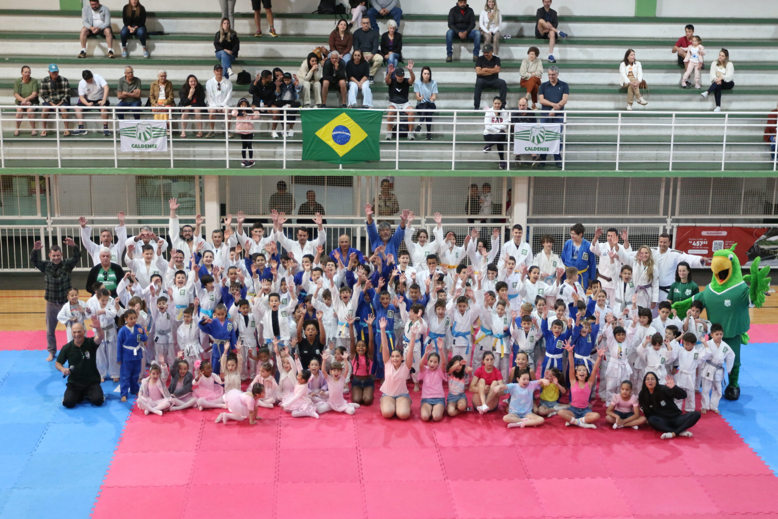 Treino especial de Judô integra centenário da Caldense