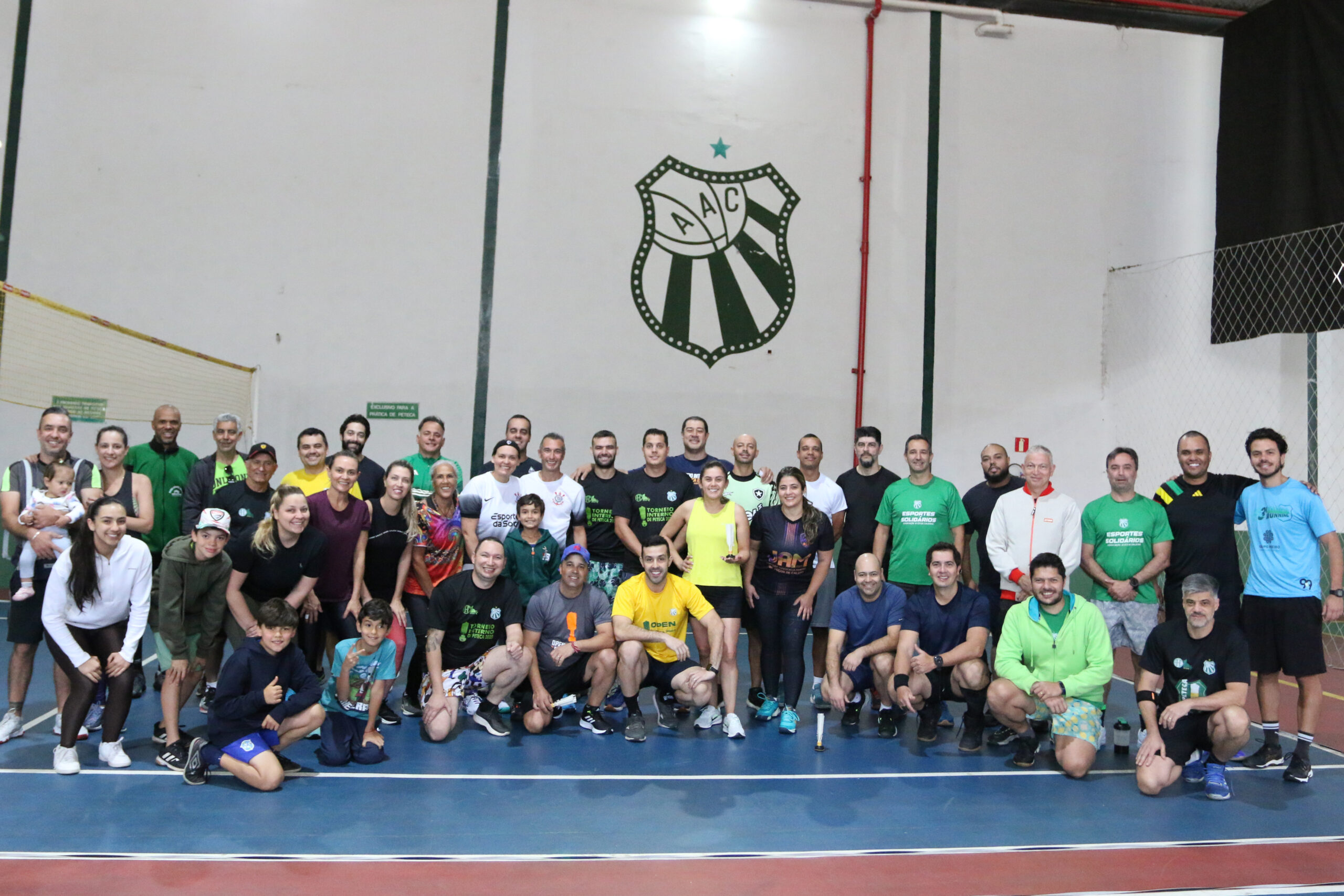 Open Solidário de Peteca reúne atletas na Associação Atlética Caldense
