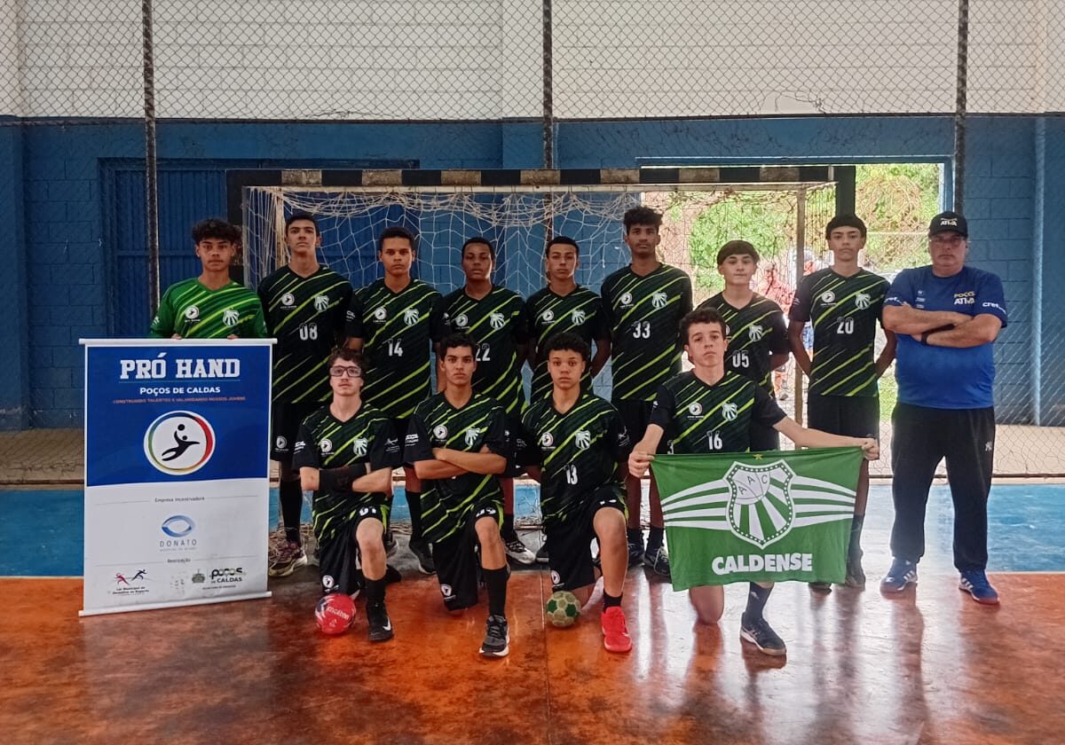 Caldense encerra participação na LHESP com grande atuação no handebol masculino cadete