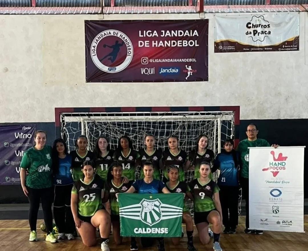 Handebol Cadete Feminino da Caldense conquista vitória e avança à final em Mococa