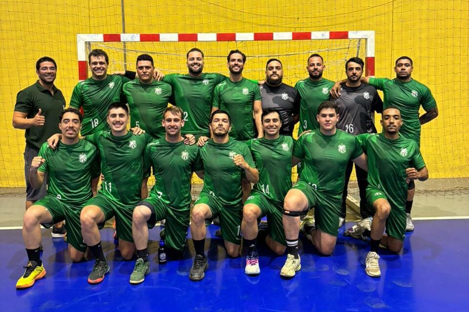 Em amistoso internacional de handebol, Caldense busca empate no último minuto contra a Seleção de Porto Rico