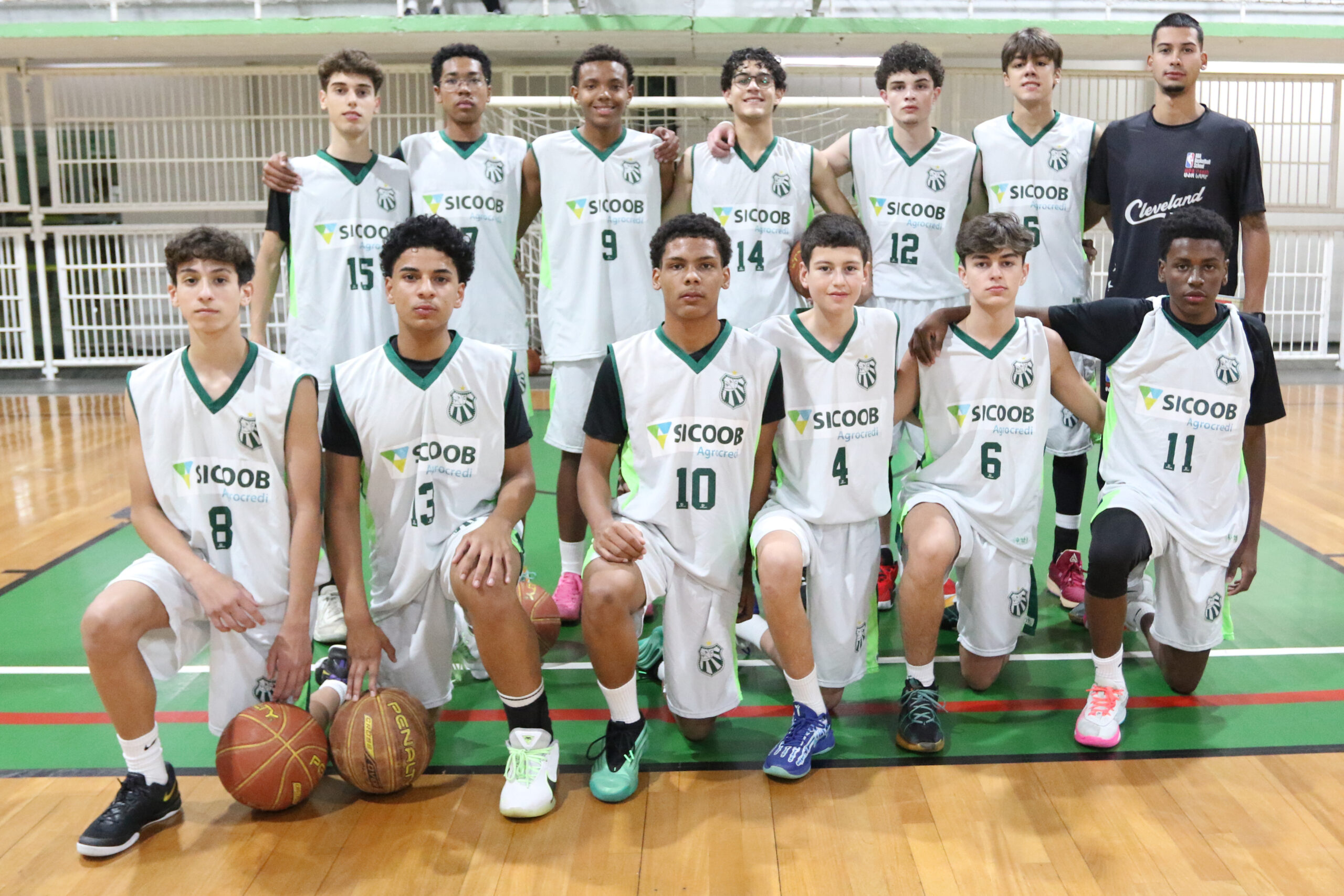 Basquete Sub-15 da Caldense mostra evolução e potencial em confronto contra Piracicaba-SP pela ARB