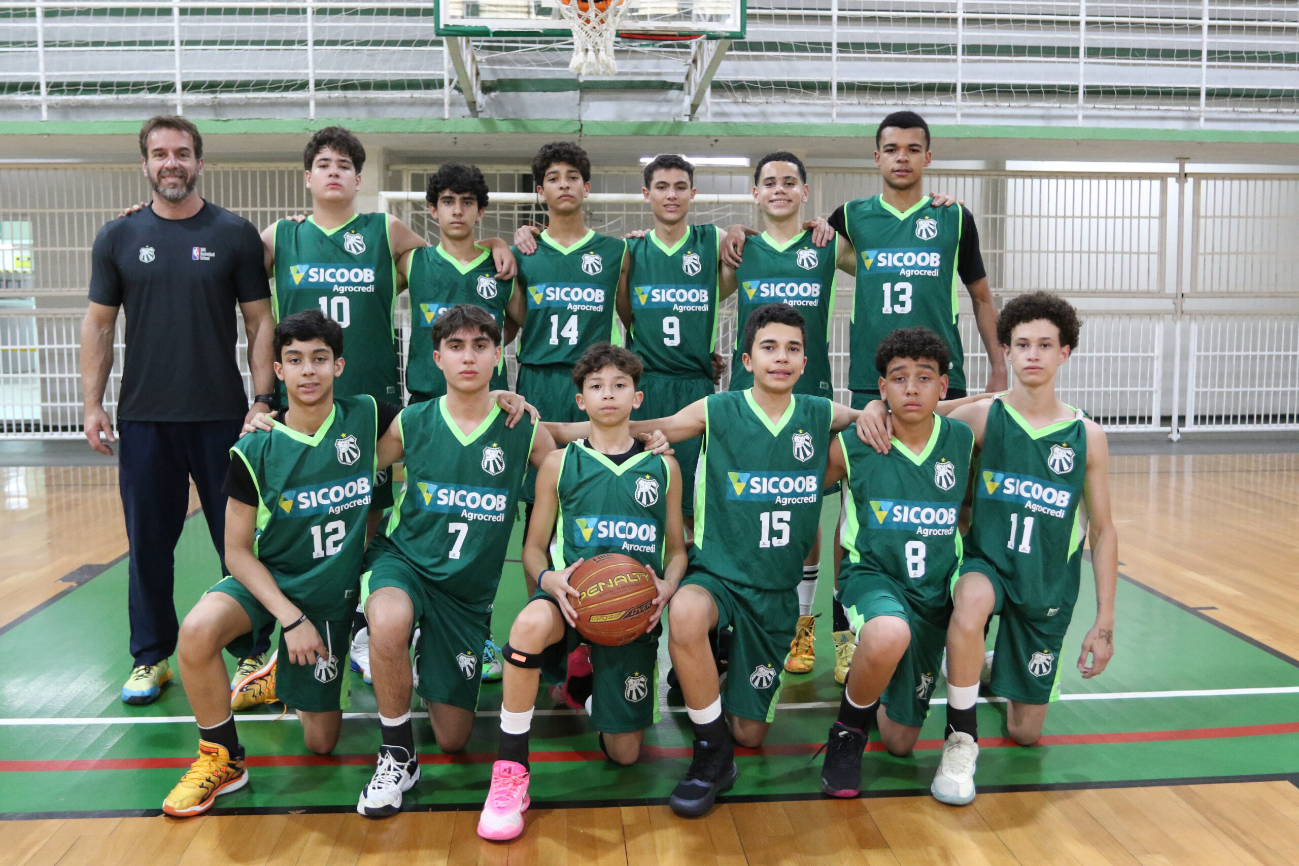 Basquete Sub-14 da Caldense vence Sanjoanense em fase classificatória com grande desempenho