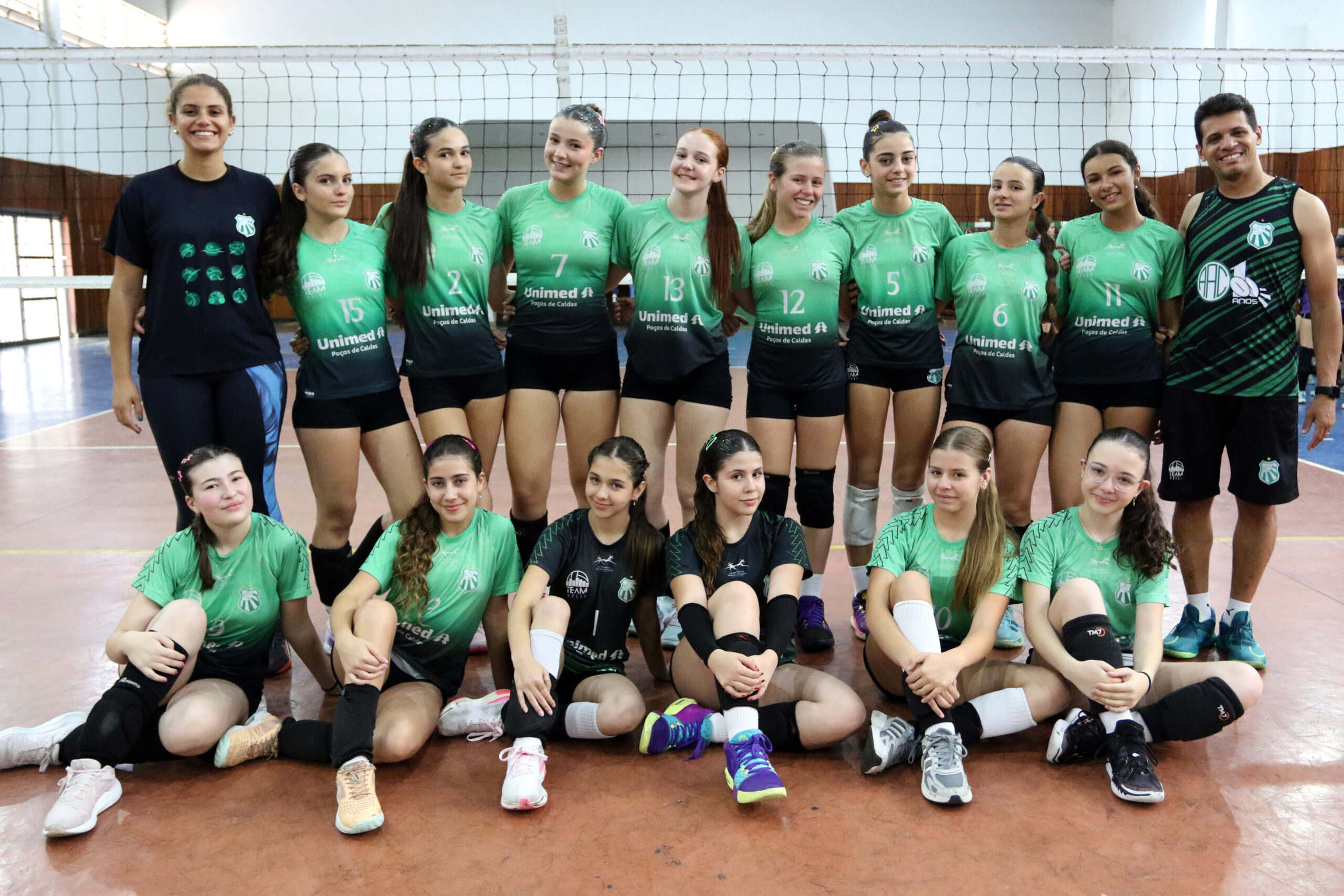 Sub-14 da Caldense disputa a XVIII Copa Regional de Voleibol pela Liga Sanjoanense