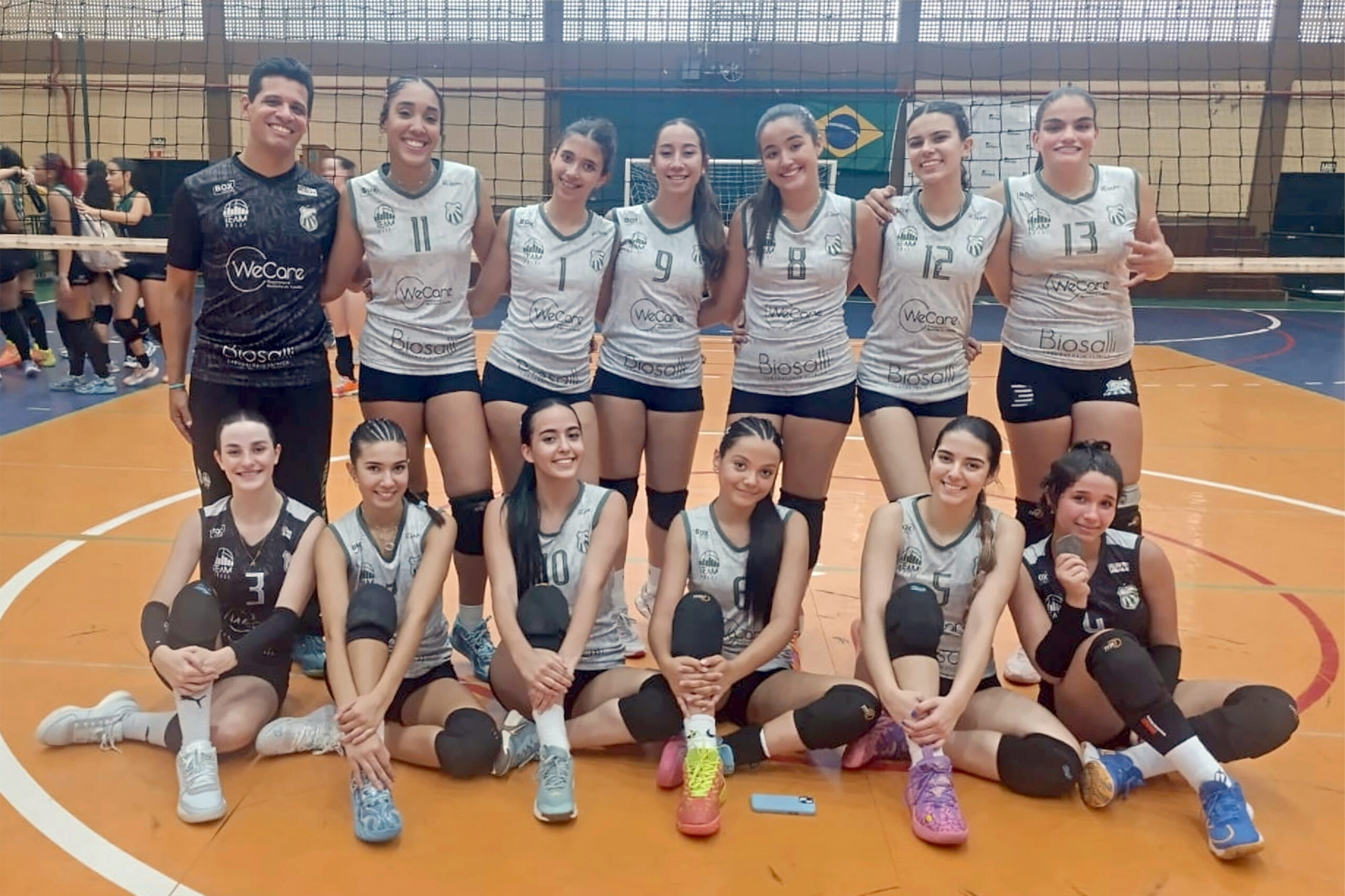 Vôlei Feminino Sub-17 da Caldense vence Santa Bárbara D’Oeste por 3 a 2