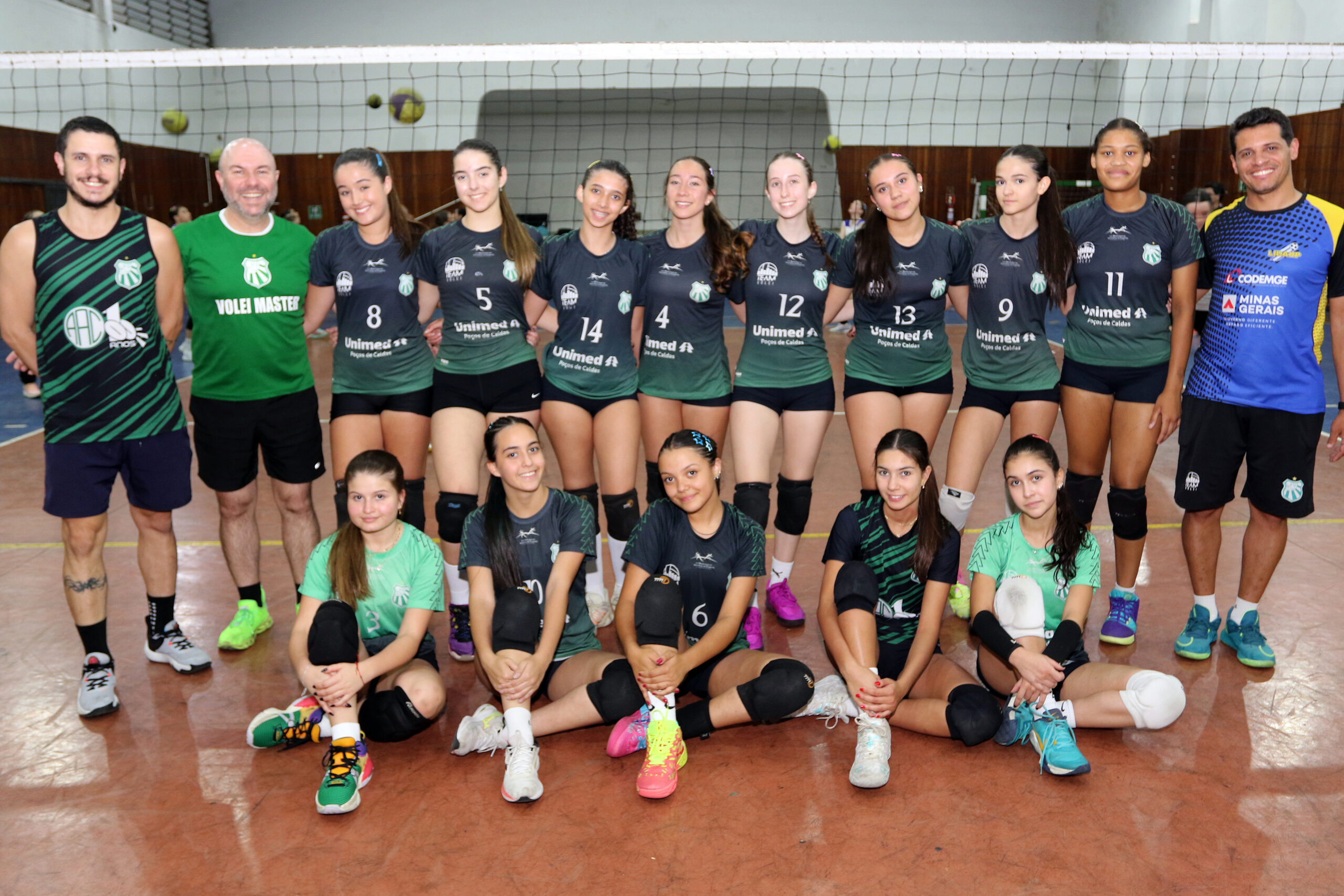 Equipe sub-15 de vôlei da Caldense vence Colégio Ultra de Andradas-MG pela Lidarp