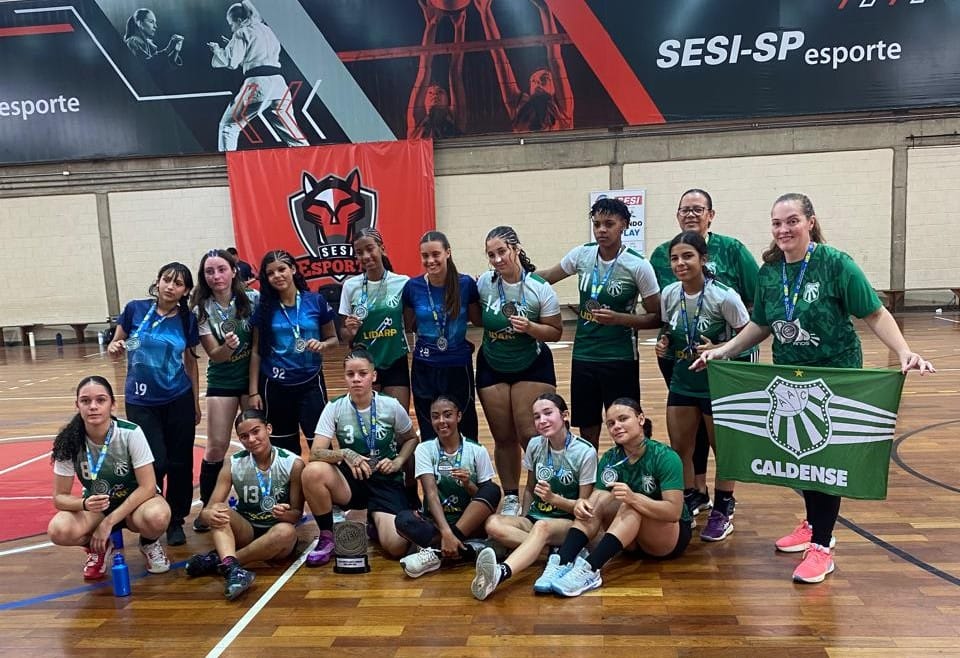 Equipes de handebol Caldense/Poços conquistam medalhas na LHESP e na Copa Jandaia