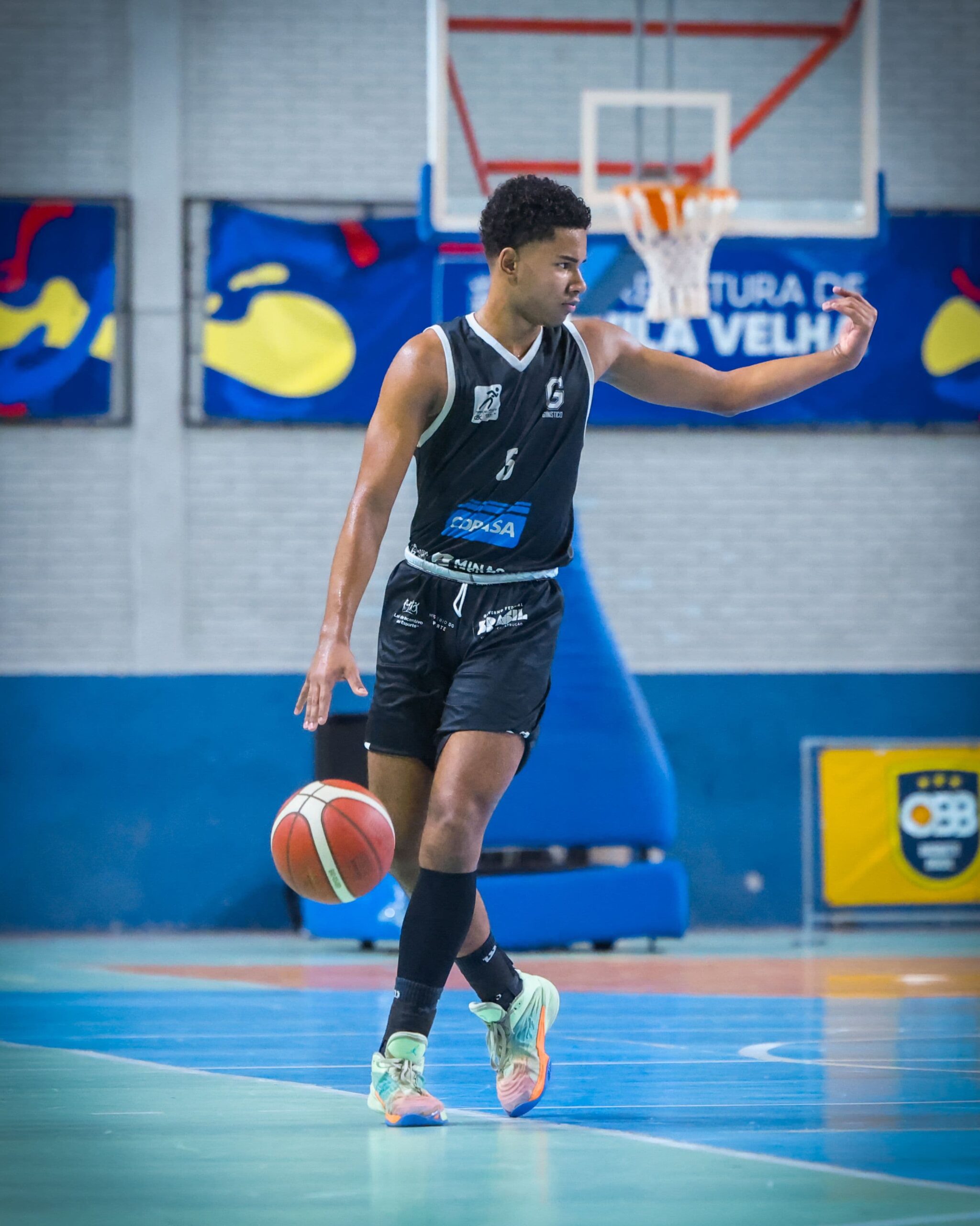 Revelado pela Caldense, Felipe Machado é convocado para a Seleção Mineira de Basquete Sub-16