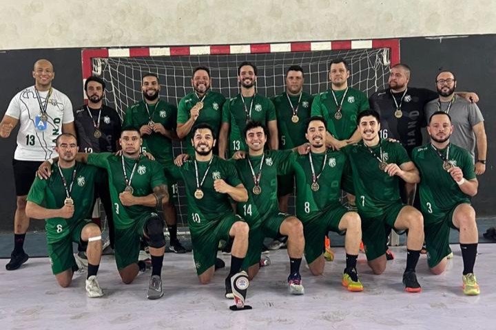 Handebol da Caldense é campeão da primeira fase do Campeonato Mineiro Masculino Adulto