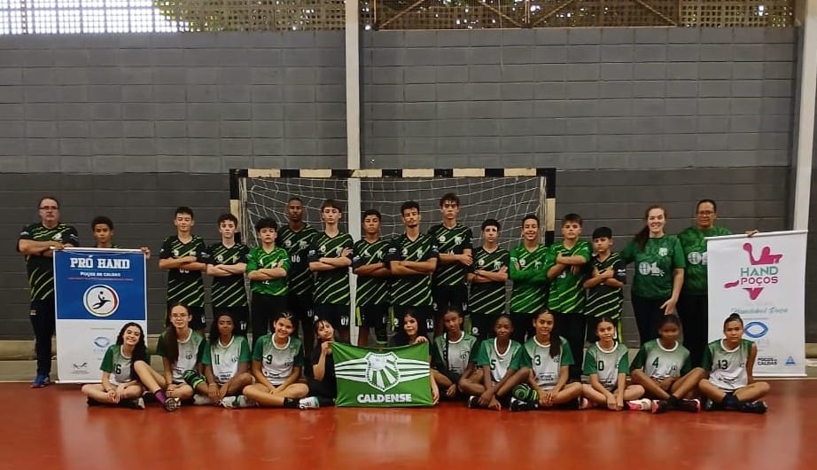 Handebol da Caldense conquista grandes resultados na Liga Minas e Copa Jandaia