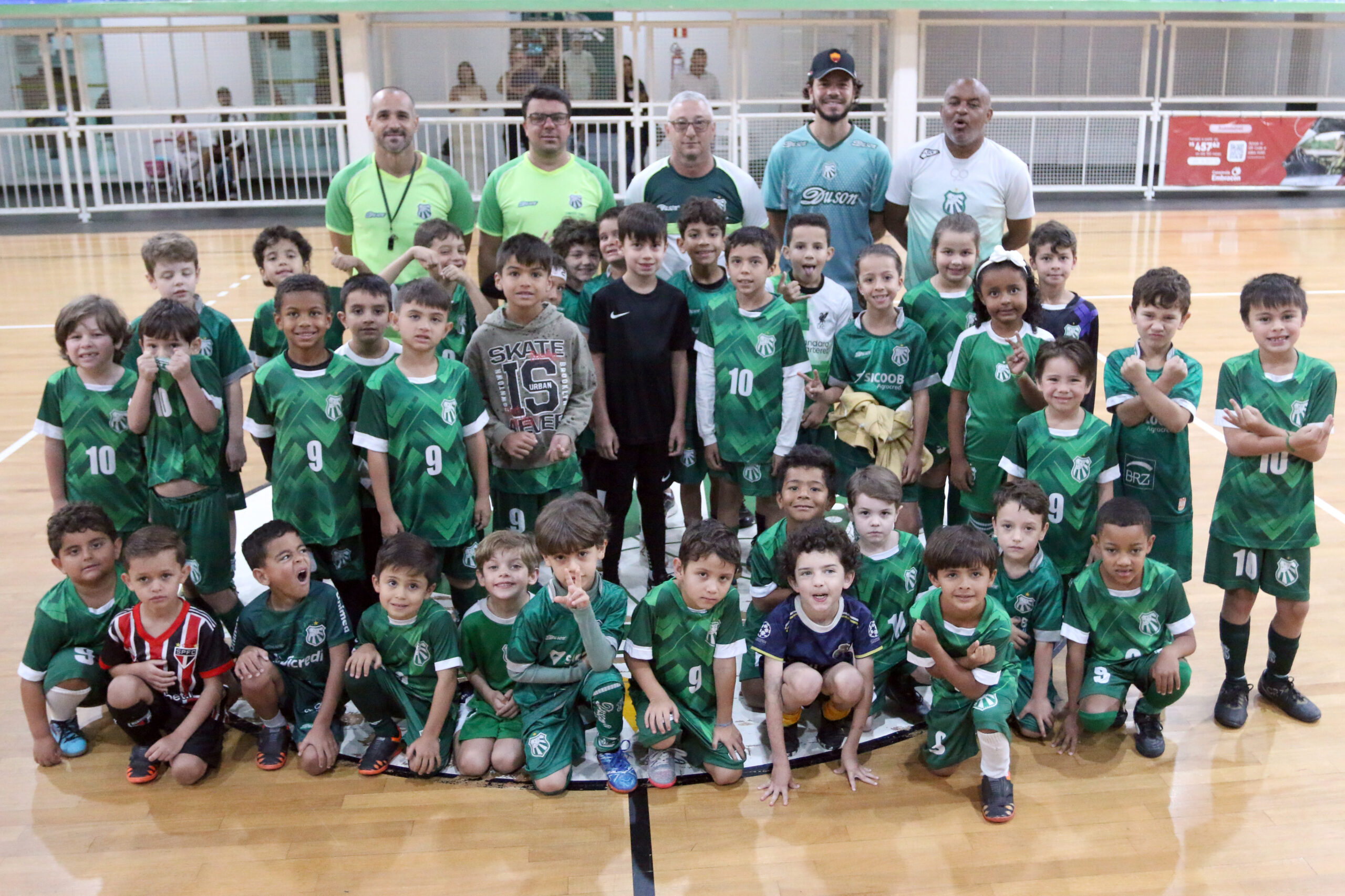 Festival Interno de Futsal Antônio Bento Gonçalves, Sub-6 e Sub-8, teve início no Ginásio Dr. Ronaldo Junqueira