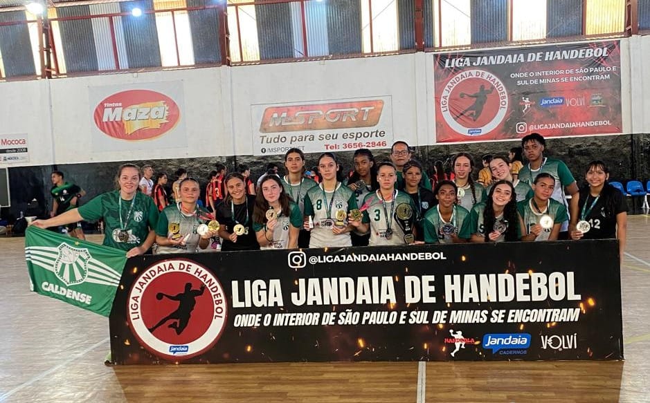 Handebol da Caldense conquista vice-campeonato e premiações individuais na Copa Jandaia