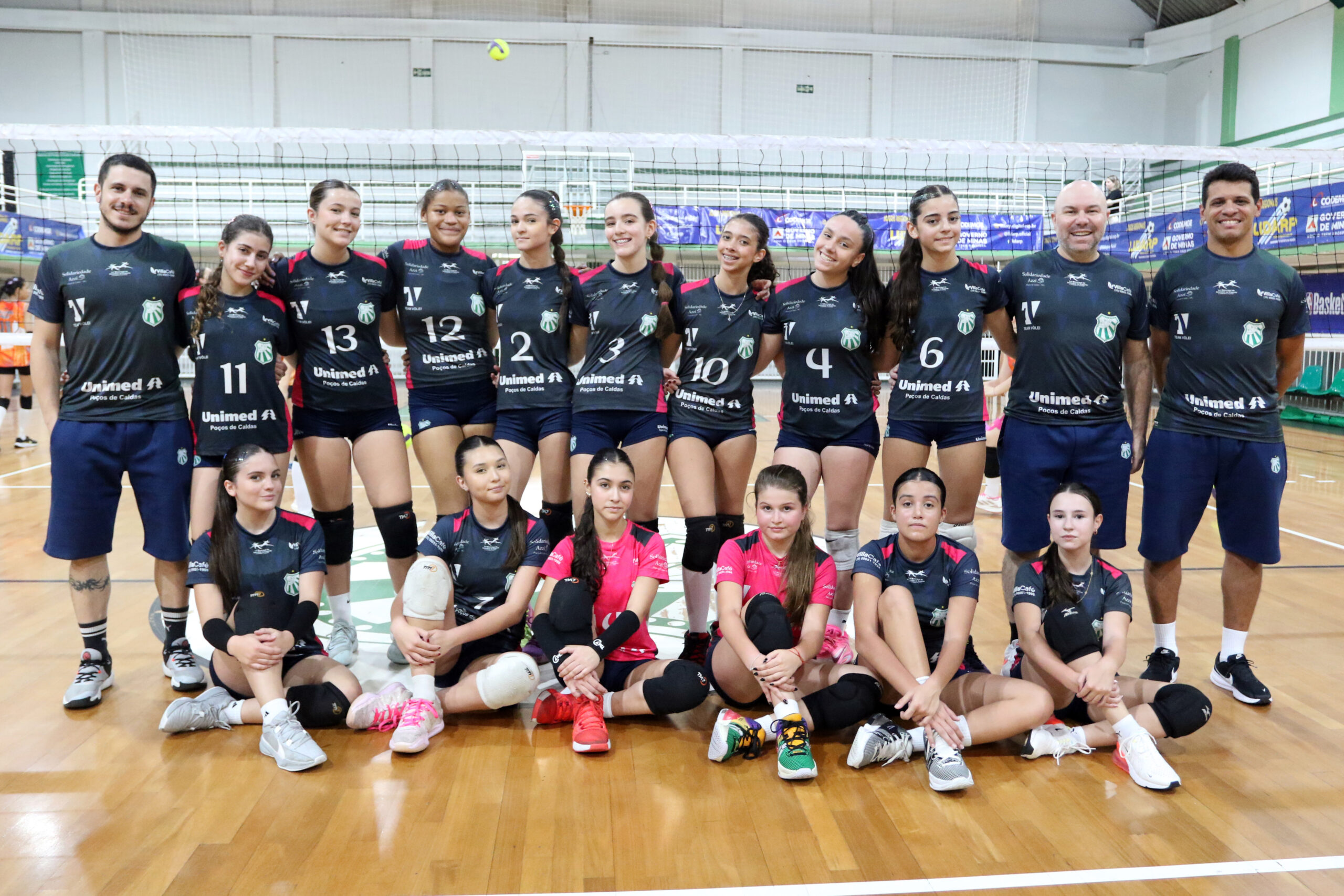 Equipe Sub-15 de vôlei feminino da Caldense avança para a final da XXXIII Copa Regional da Liga Campinas Série Bronze
