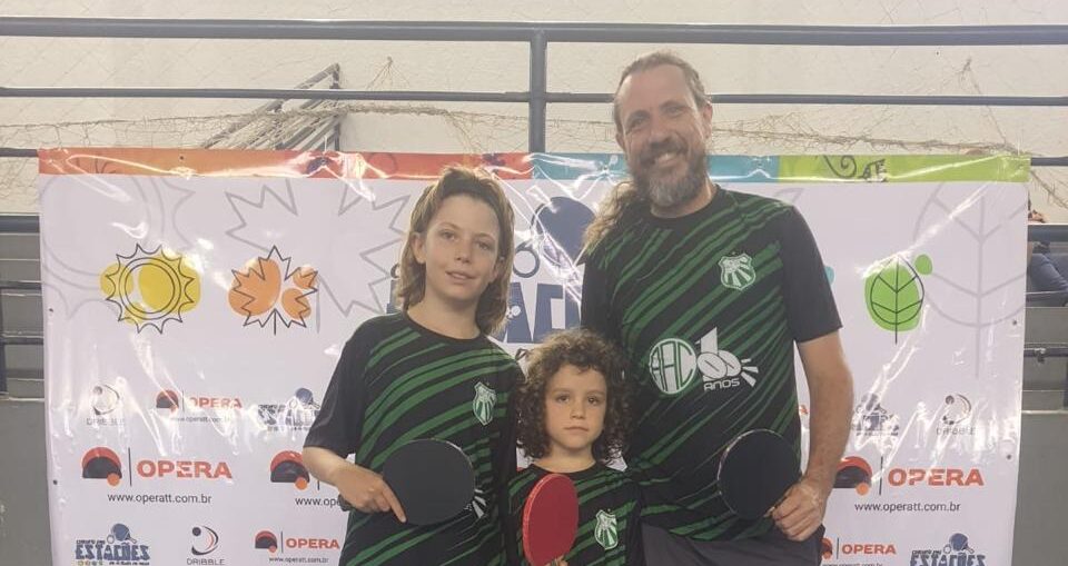 Atletas da Caldense marcam participação no Campeonato Verão de Tênis de Mesa em Itajubá