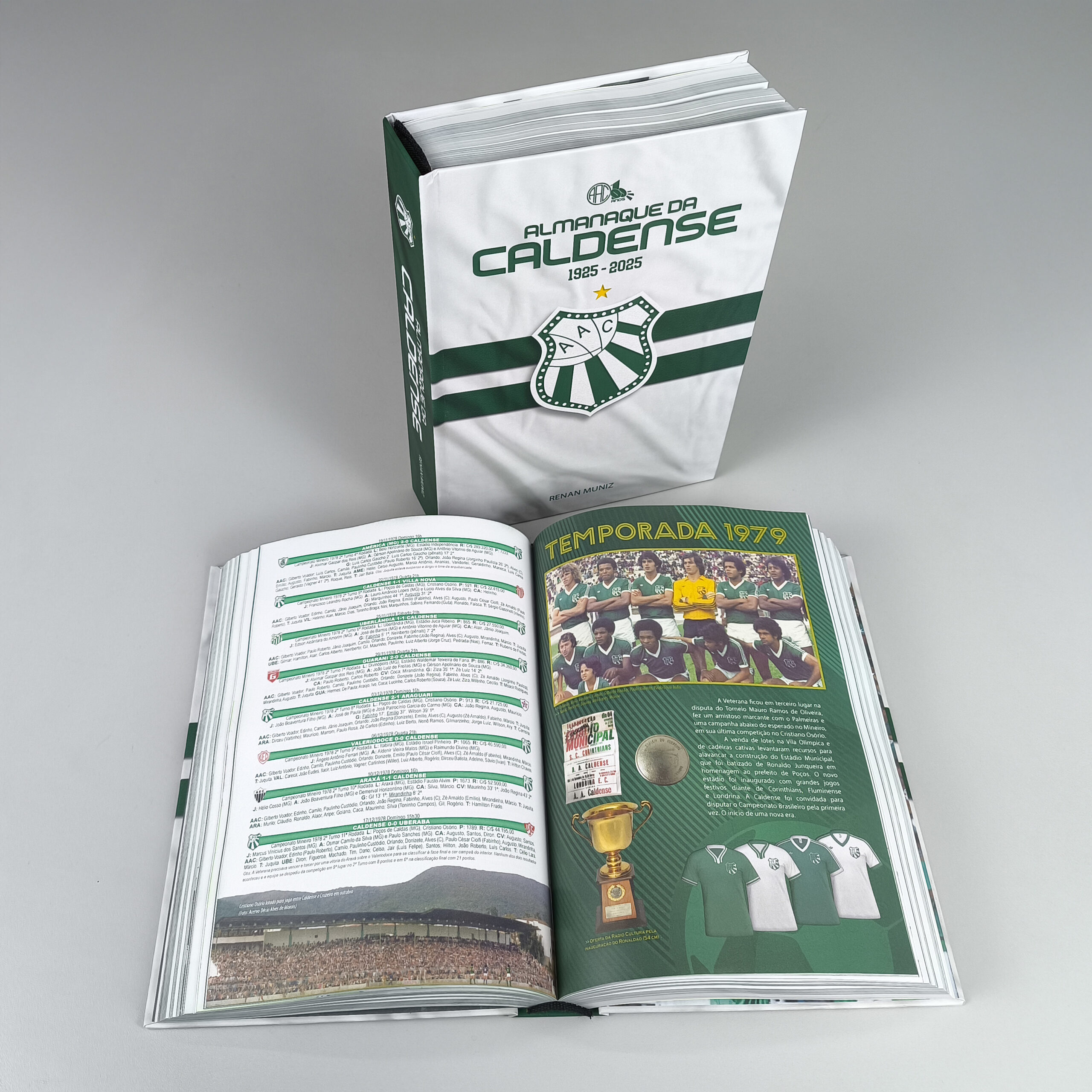 Almanaque da Caldense é amplamente elogiado por leitores e pesquisadores de futebol