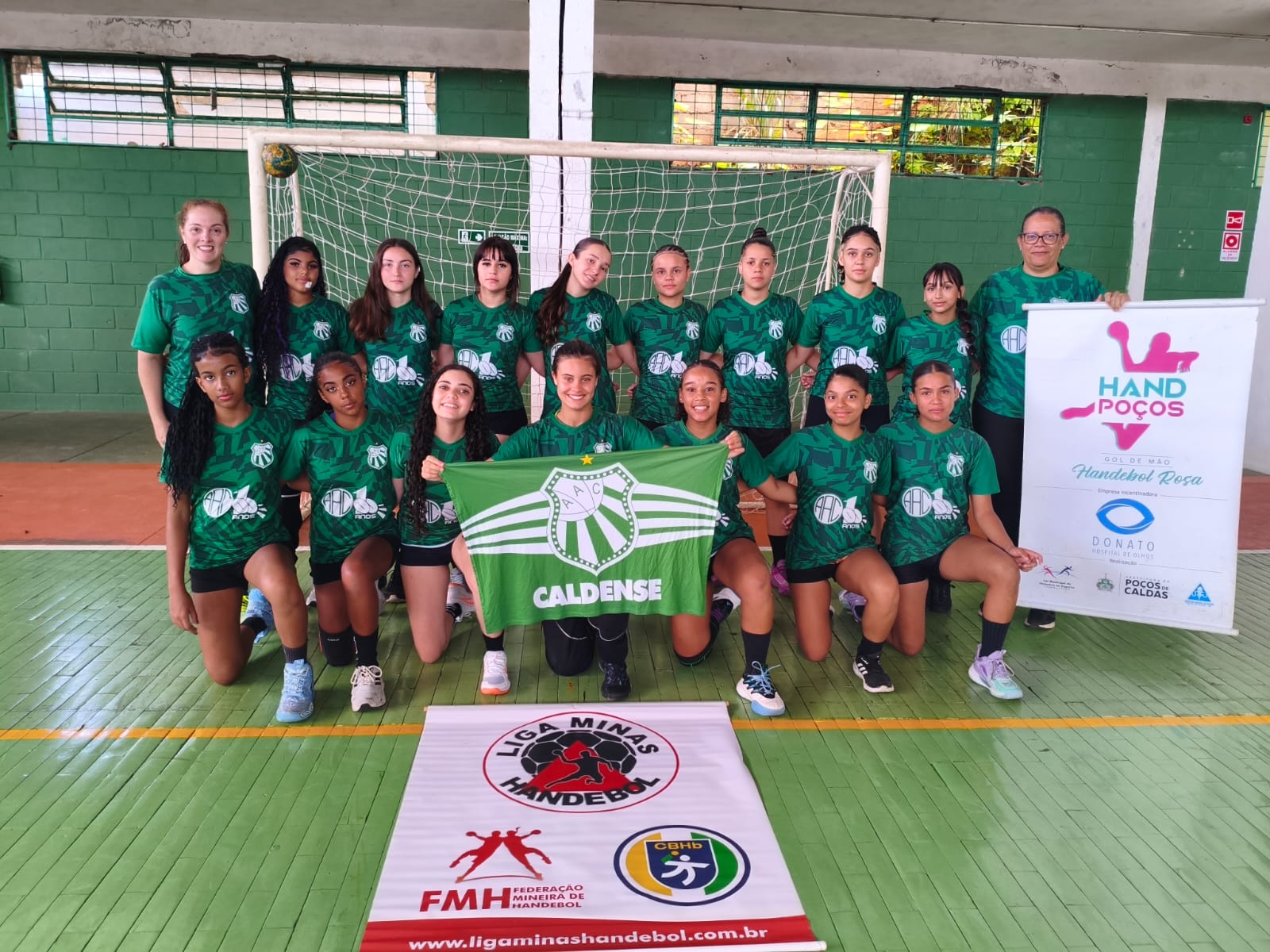 Handebol da Caldense estreia na Liga Minas com bons resultados em Lavras