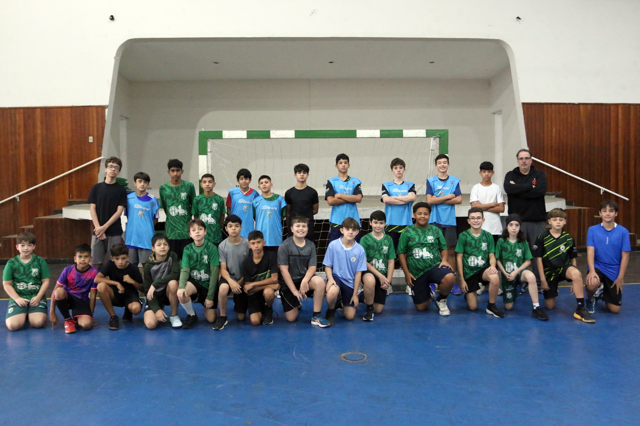 Handebol alviverde mostra força e integração em amistosos na Caldense