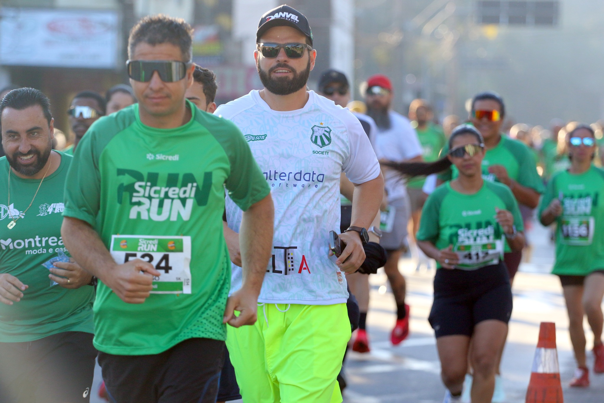 Atletas da Caldense participam da segunda edição do Sicredi Run