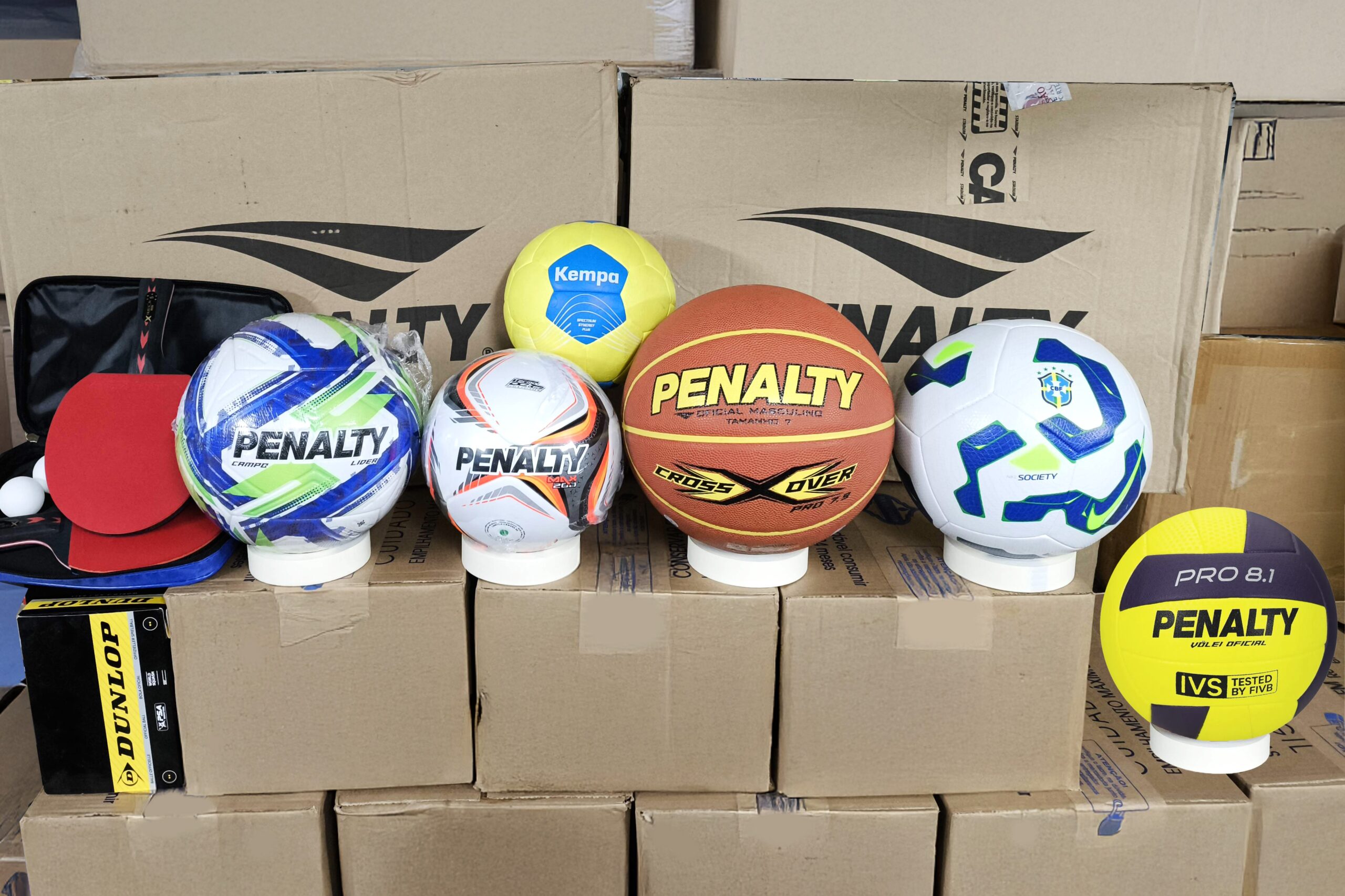 Diretoria da Caldense adquire diversas bolas e equipamentos de treino para o esporte especializado