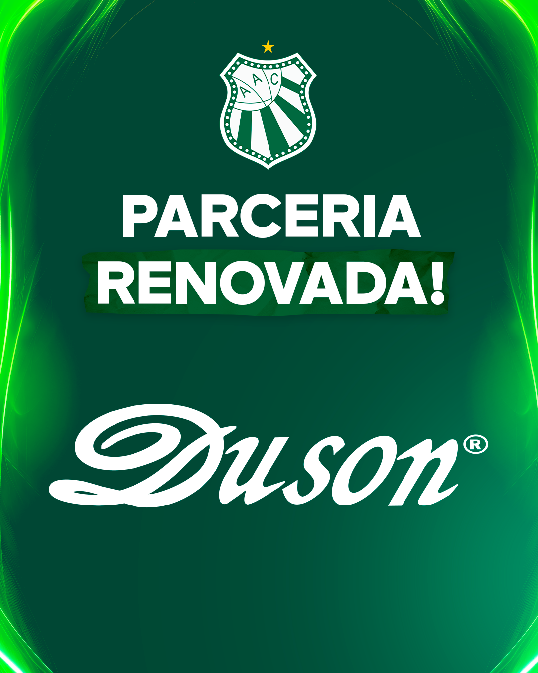 Caldense renova patrocínio com a fornecedora de material esportivo Duson