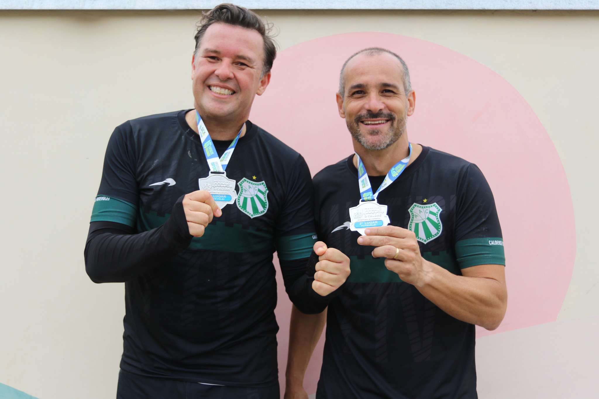 Futvôlei masculino da Caldense conquista prata na Olimtra 2026