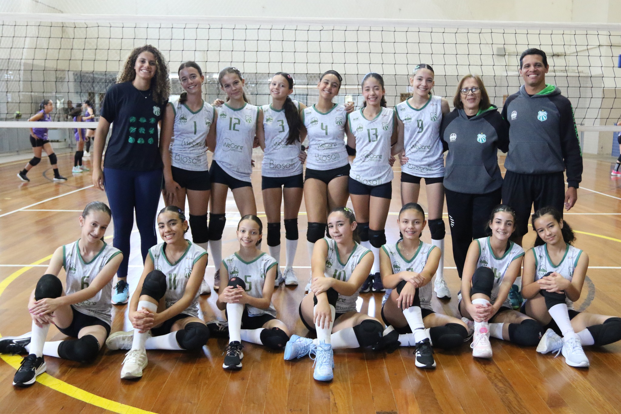 Sub-13 Feminino de Vôlei da Caldense conquista vitória no clássico de Poços pela Liga Sanjoanense