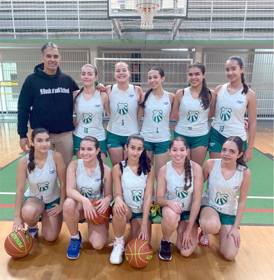 Basquete feminino Sub-16 da Caldense faz jogo equilibrado contra o Time Jundiaí pela ARB