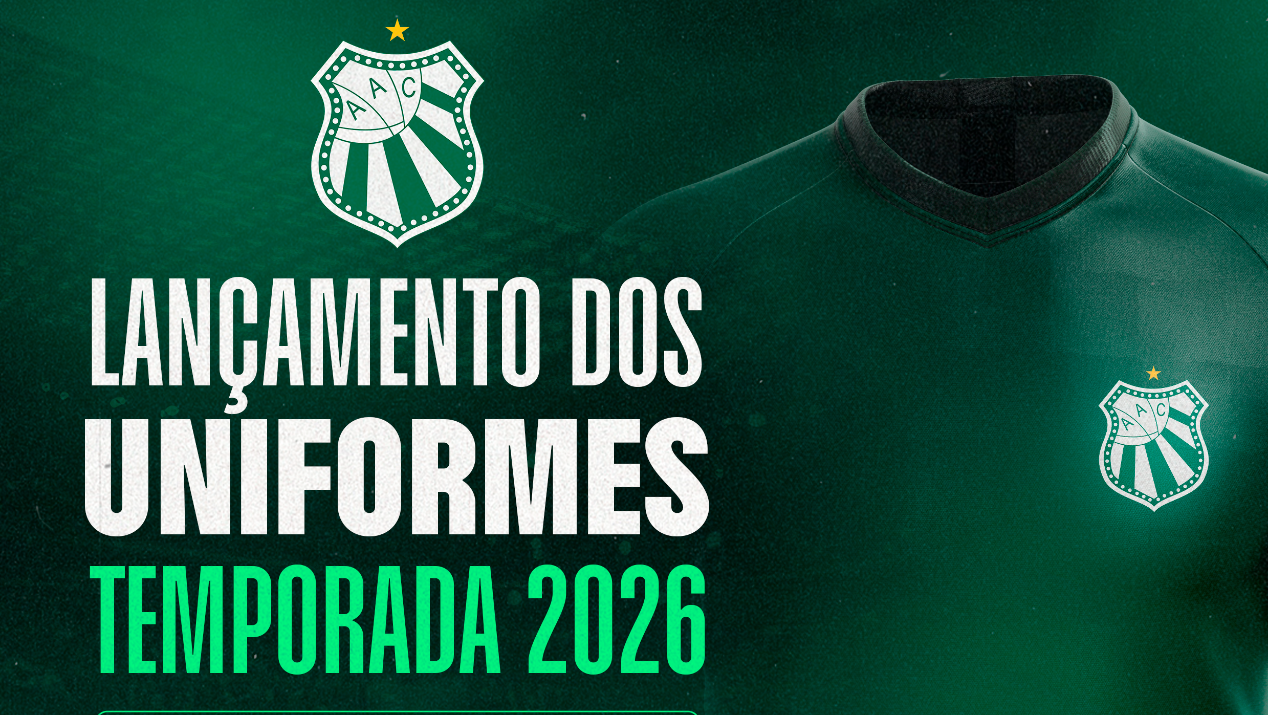 Lançamento dos uniformes oficiais da Caldense será dia 20 de maio