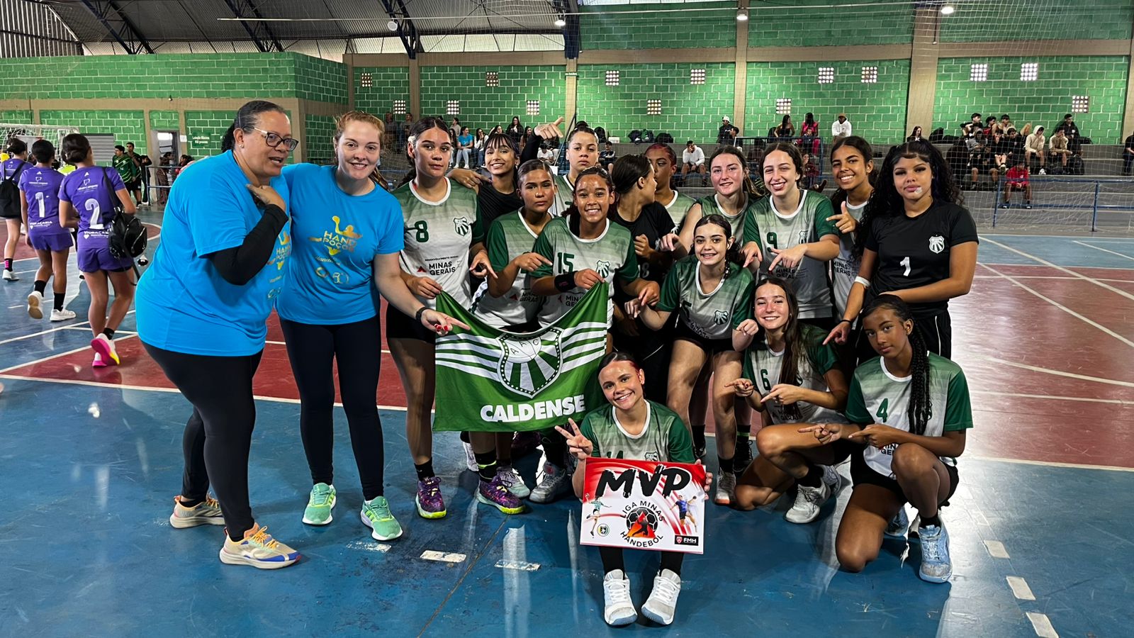 Caldense conquista título da Liga Minas Cadete Feminina em Poços de Caldas