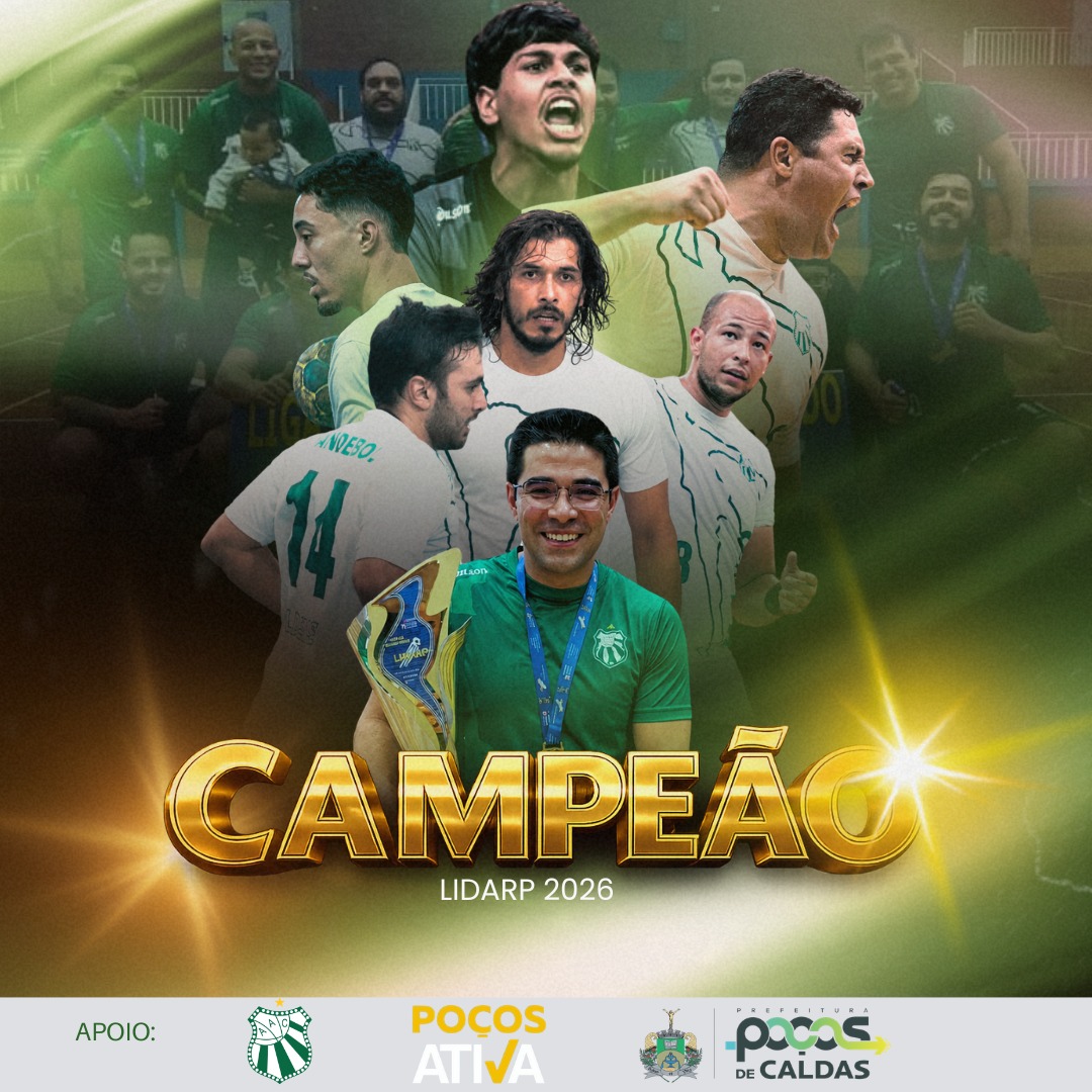 Handebol masculino adulto da Caldense conquista o octacampeonato da LIDARP