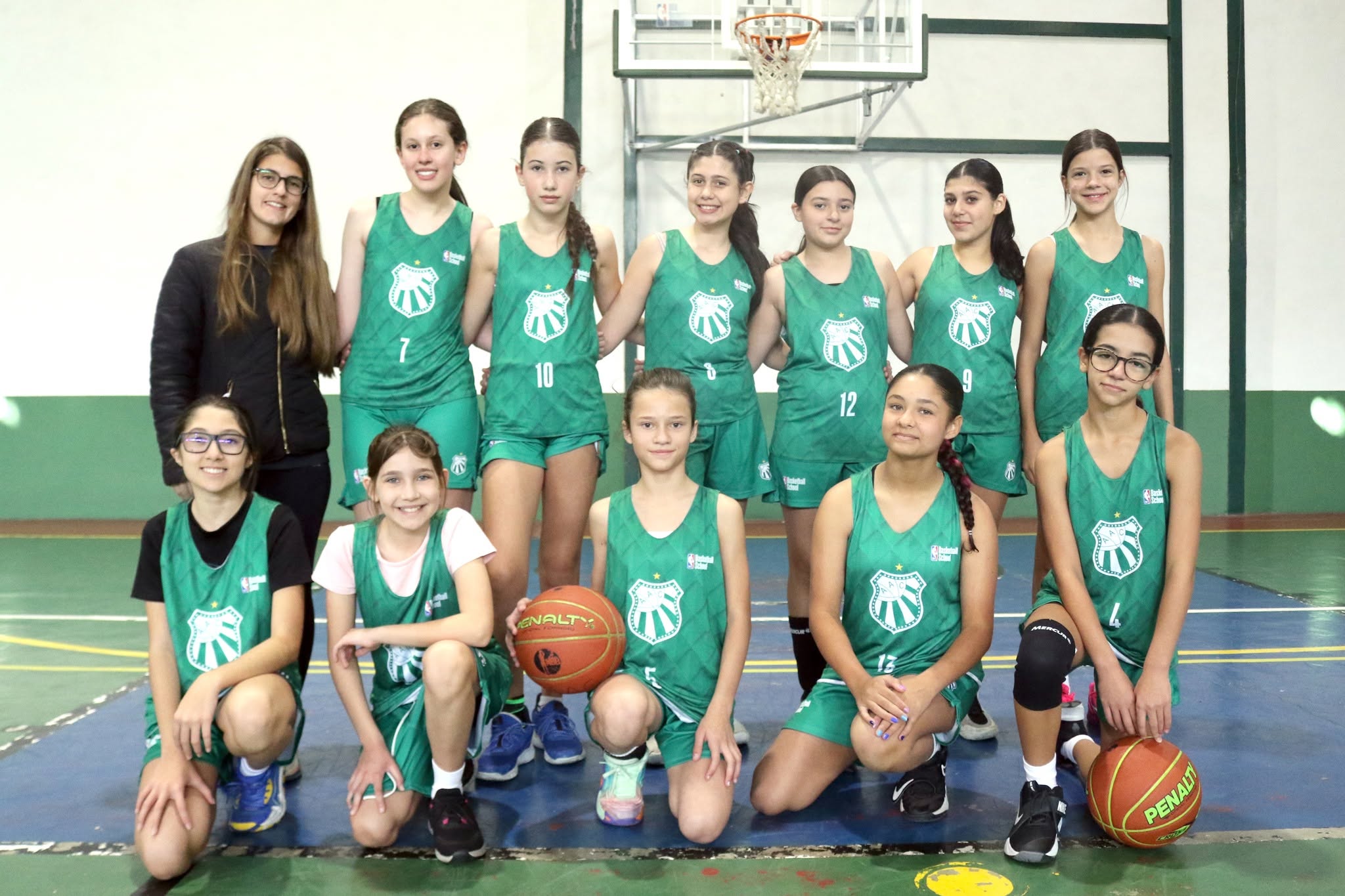 Times femininos Sub-17 e Sub-13 da Caldense vencem pelo Circuito Sulmineiro de Basquetebol