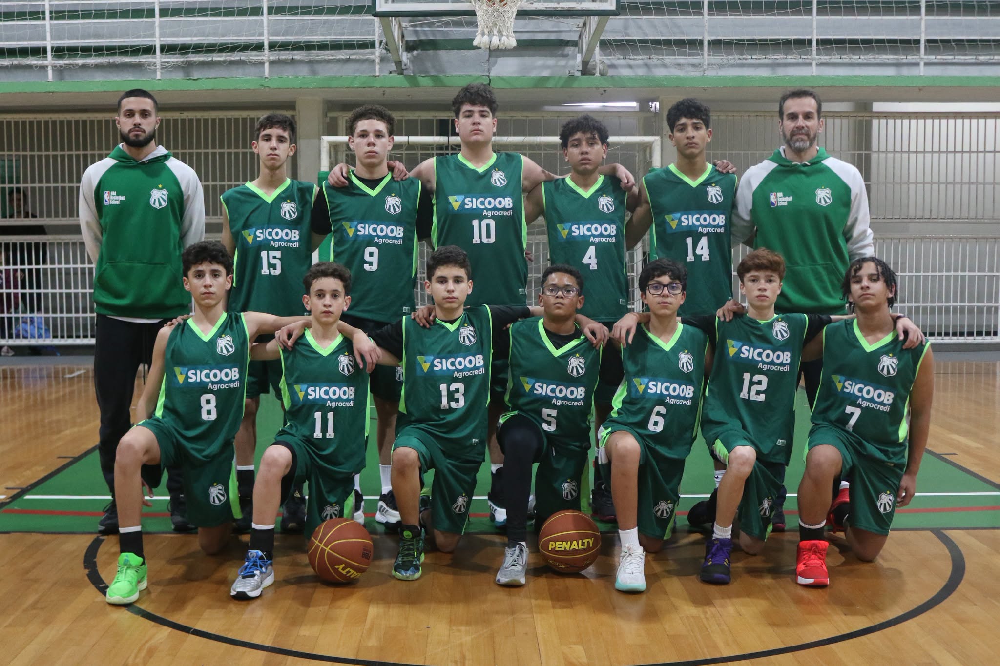 Sub-14 da Caldense vence Itatiba-SP pela Associação Regional de Basquete, jogando em casa