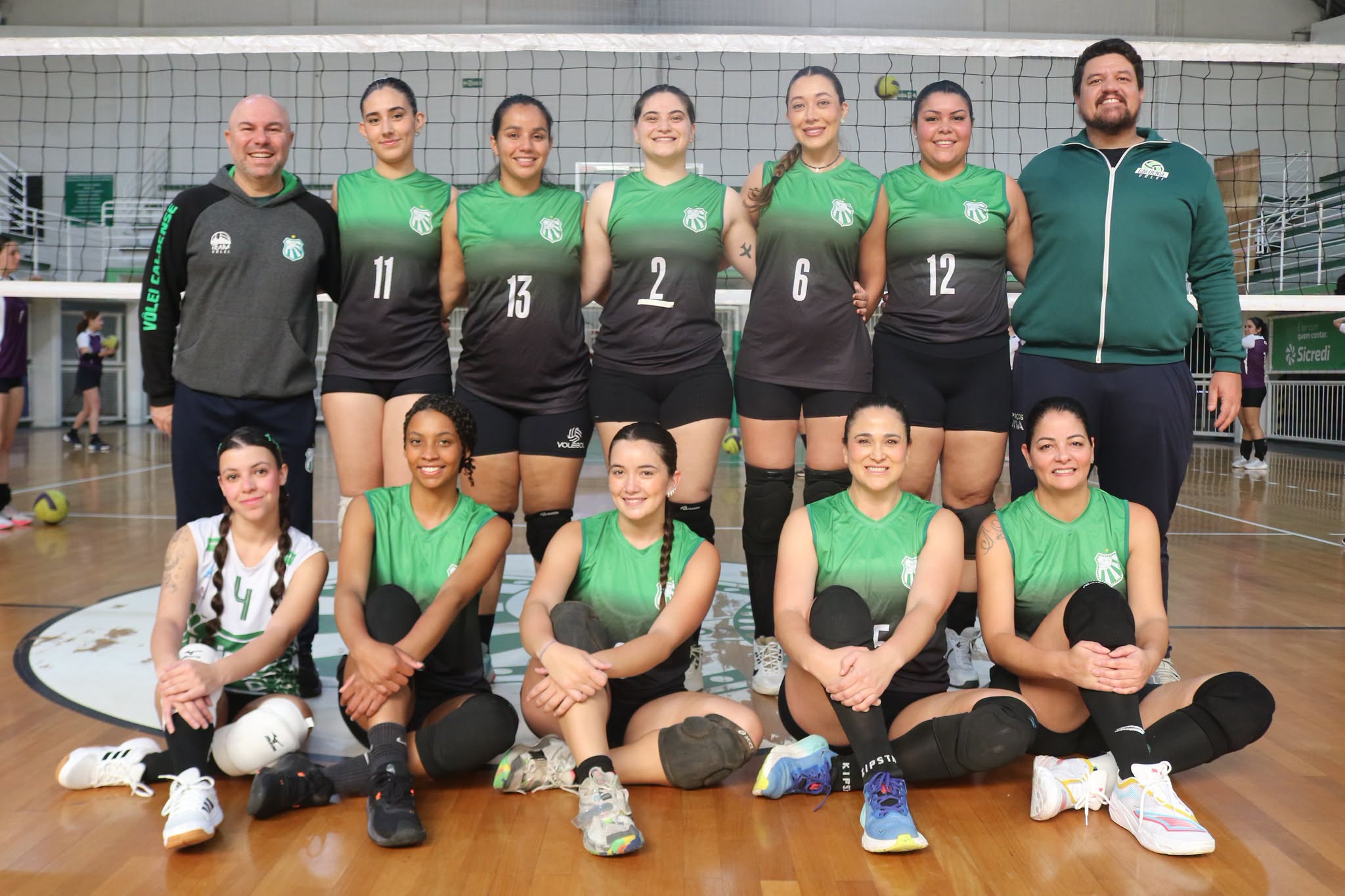 Caldense/Expansão vence Casa Branca-SP por 3 a 0 na Liga Sanjoanense de Voleibol