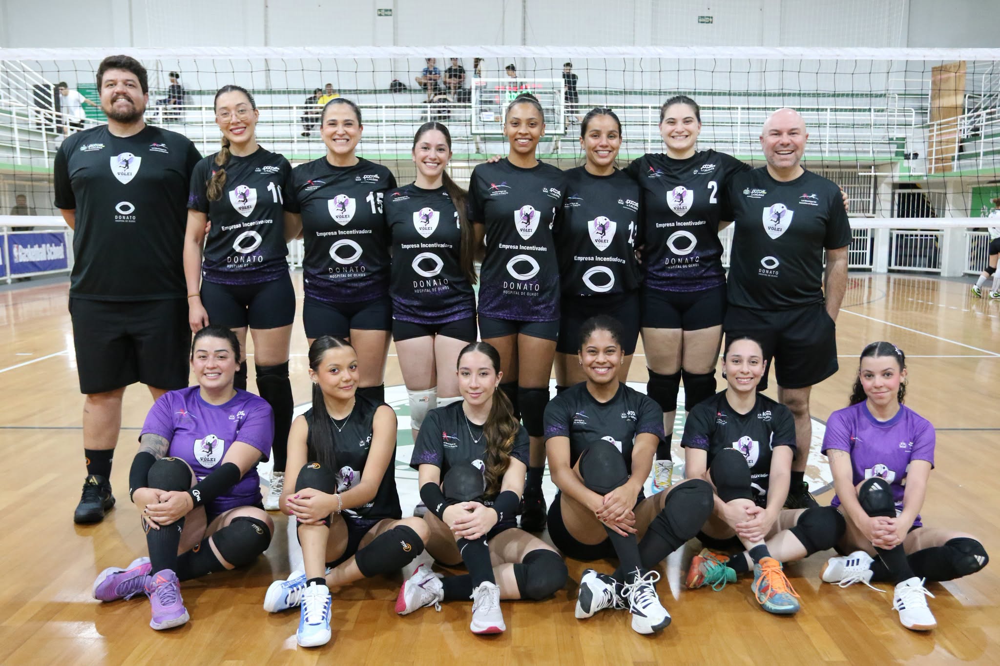Caldense/Expansão vence Itobi-SP por 3 a 0 pela Liga Sanjoanense de Voleibol