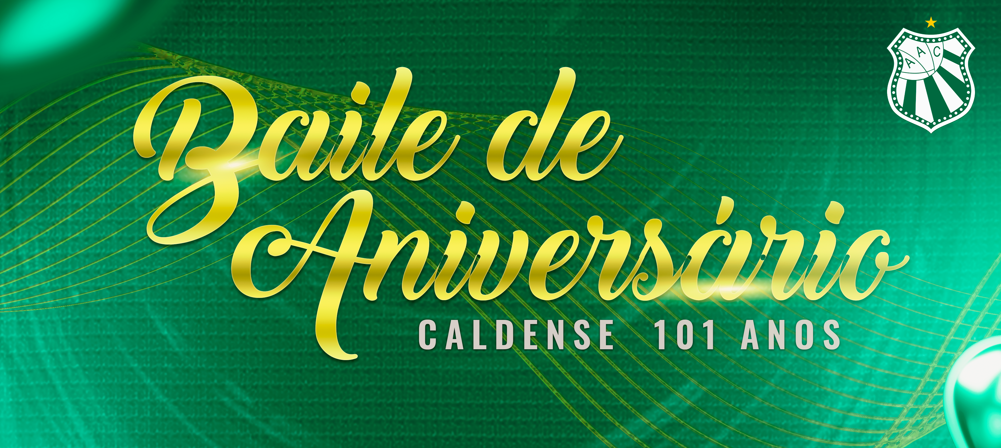 Baile de Aniversário da Caldense celebra os 101 anos da Veterana; vendas começam na próxima segunda-feira (20)