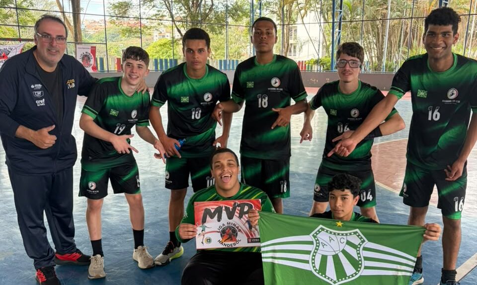Handebol Juvenil Masculino da Caldense conquista duas vitórias na Liga Minas em Lavras