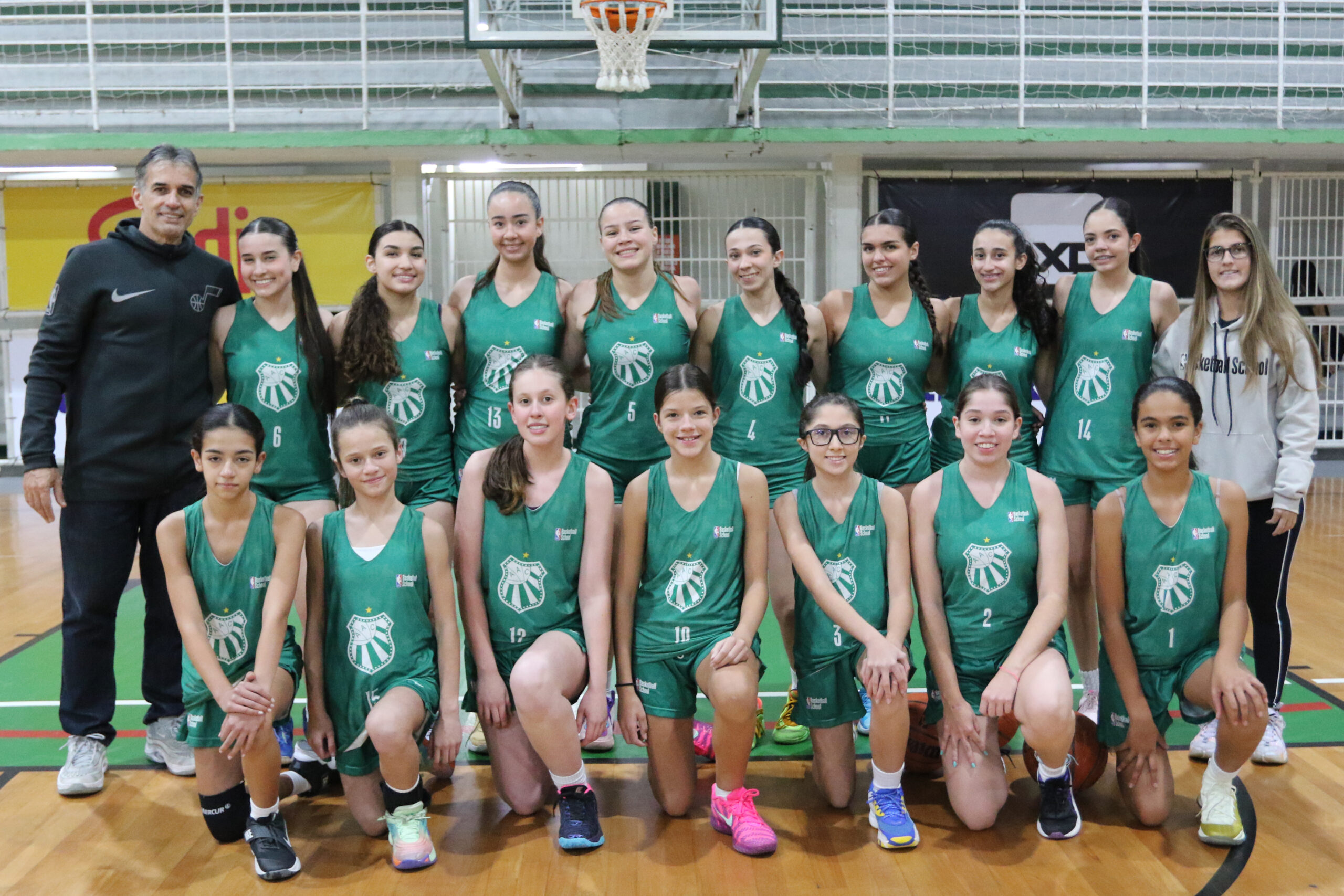 Equipes de basquete da Caldense seguem vitoriosos no National Cup 2026
