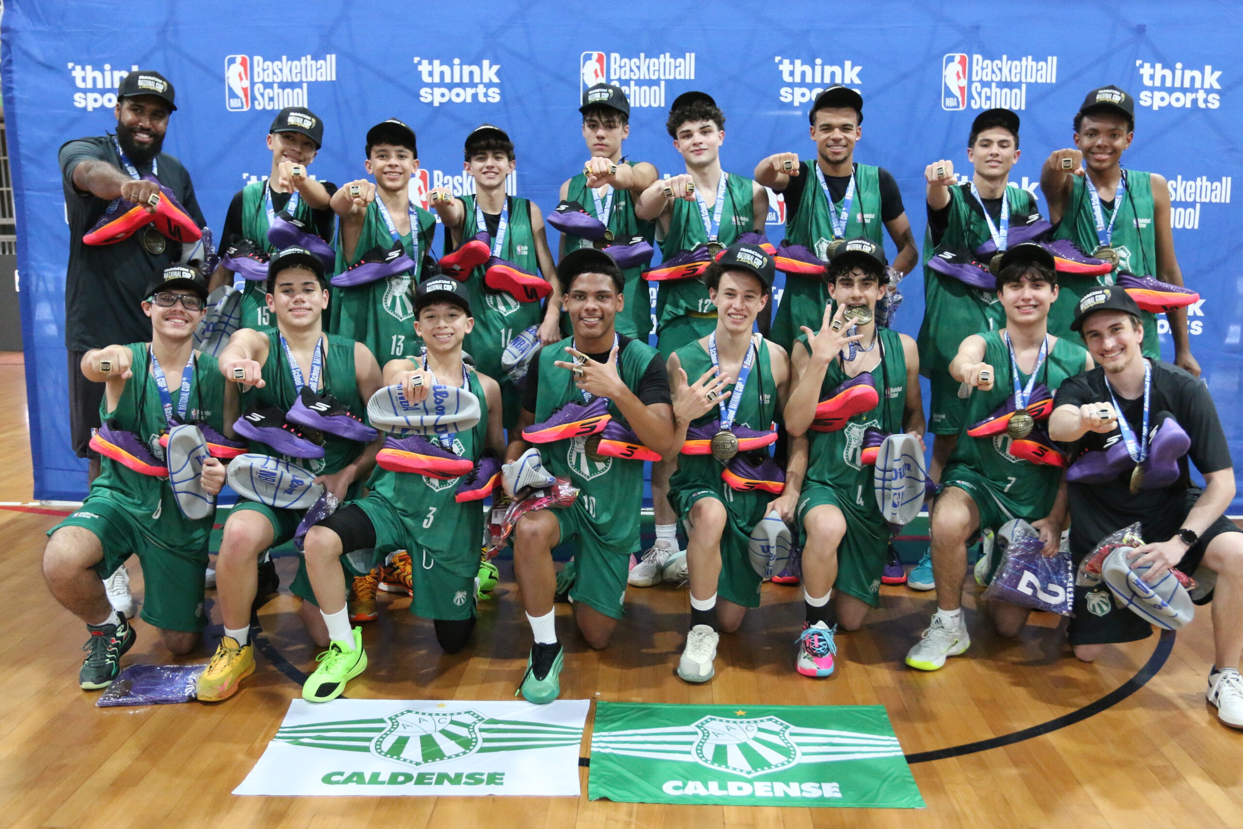 Troféu da National Cup permanece em Poços com o bicampeonato do Sub-15 da Caldense