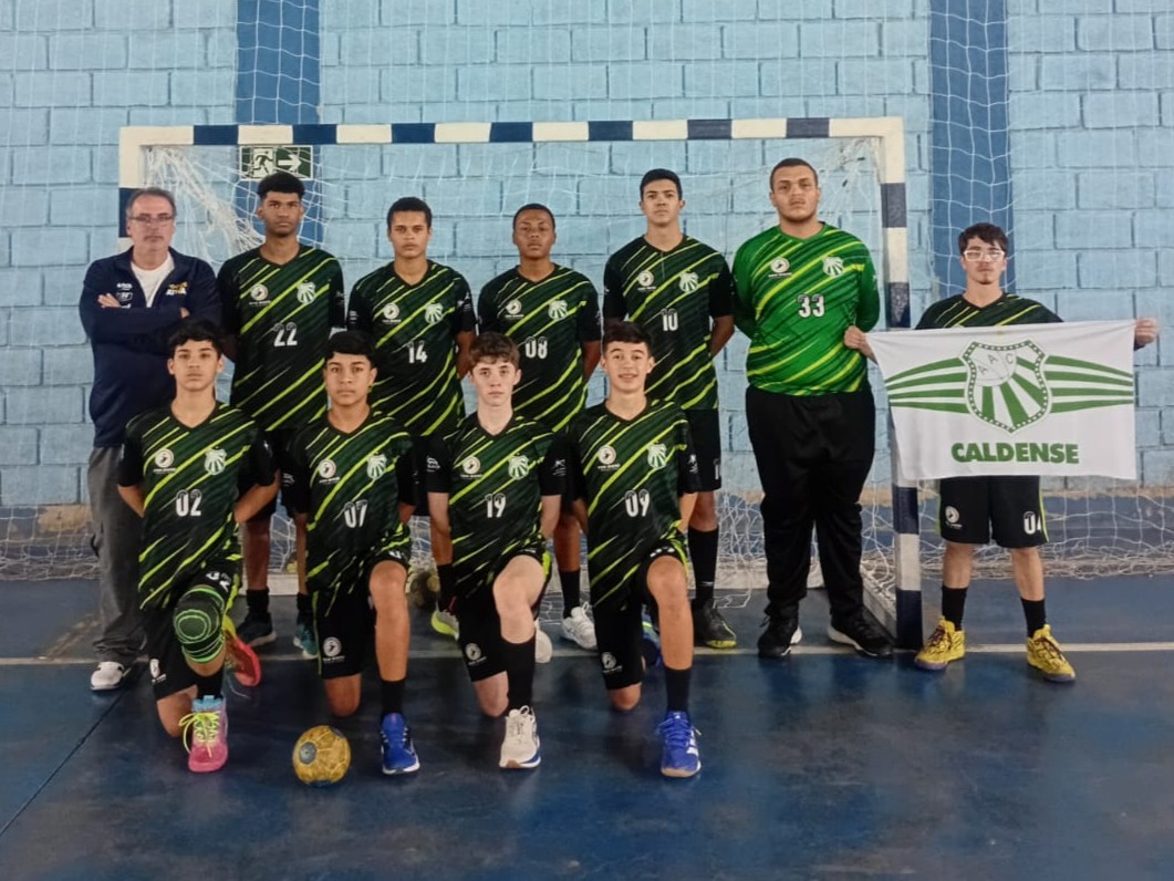 Time Juvenil Masculino de handebol da Caldense disputa fase classificatória do Campeonato Mineiro