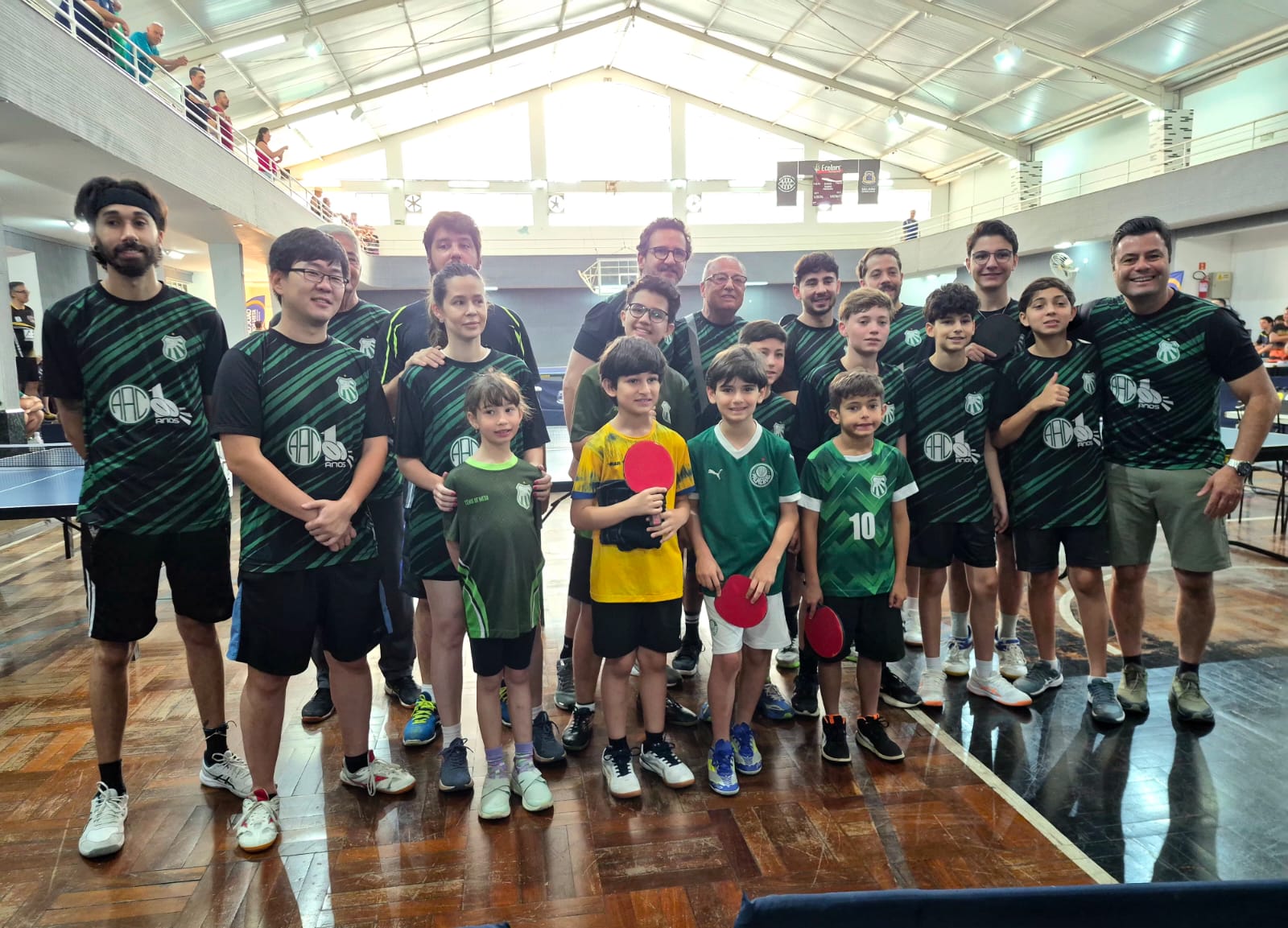 Mesa-tenistas da Caldense disputam torneio em São João da Boa Vista