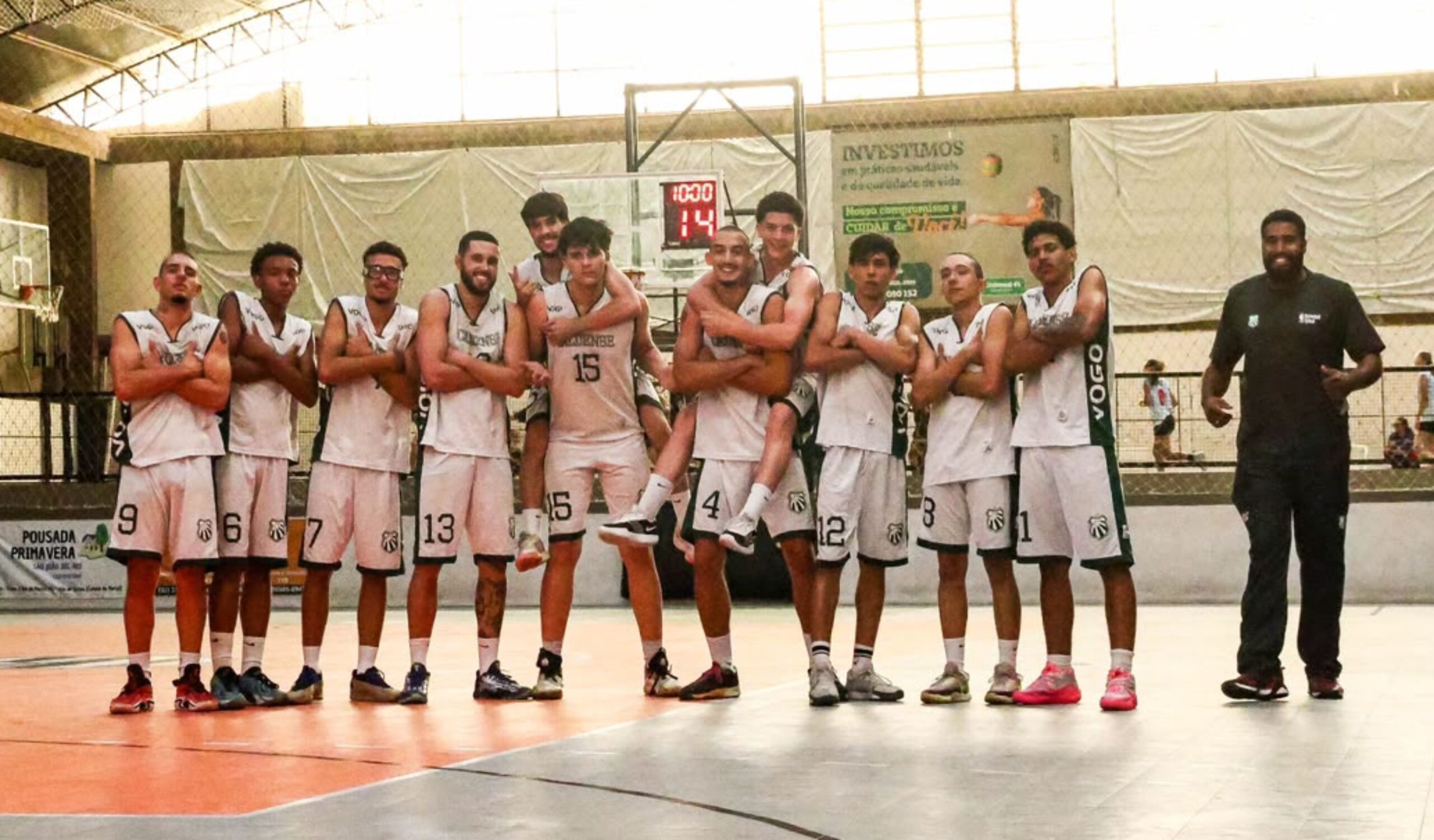 Caldense estreia com duas vitórias no JOJU 2026 e mostra força no basquete Sub-21