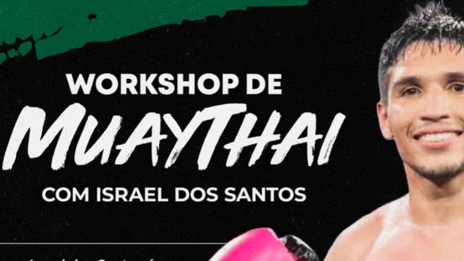 Caldense irá receber workshop de muaythai com o atleta Israel Santos