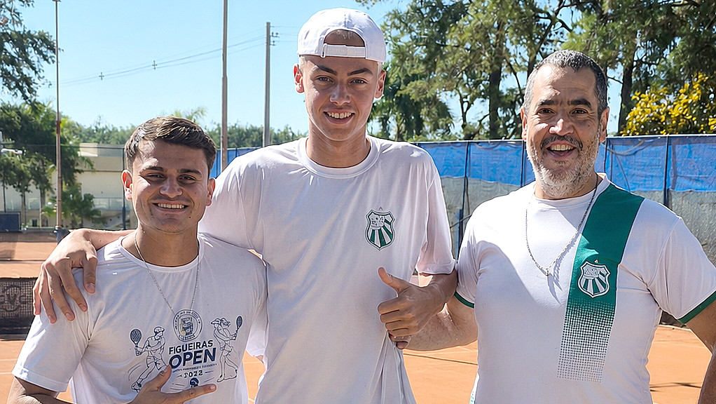 Tenistas da Caldense representam clube na 7ª Etapa da Liga Unitenis; Paulo Sólon conquista o título da categoria 45/54