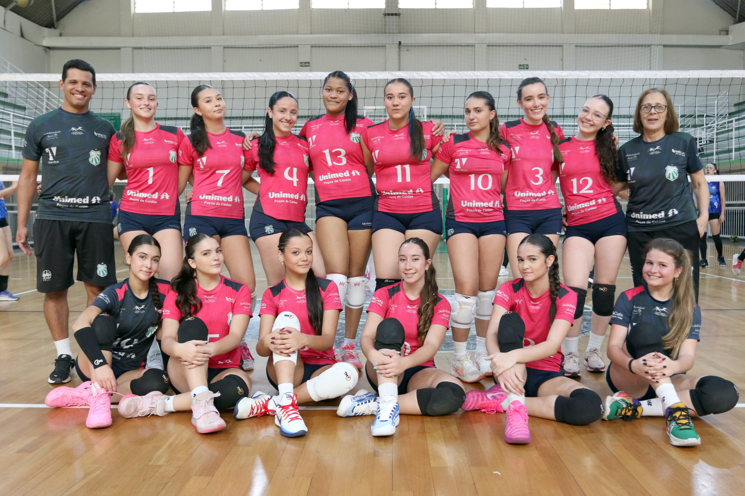 Caldense Sub-17 de Vôlei Feminino vence Itatiba pela Liga Campinas